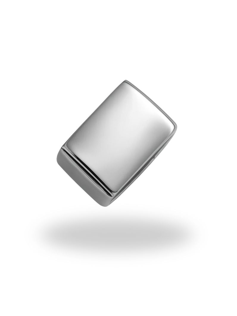 Anel Semi Joia Quadrado Regulavel