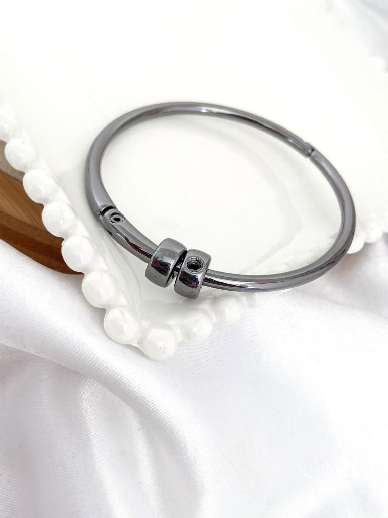 Bracelete Masculino Semi Joia Liso Circular