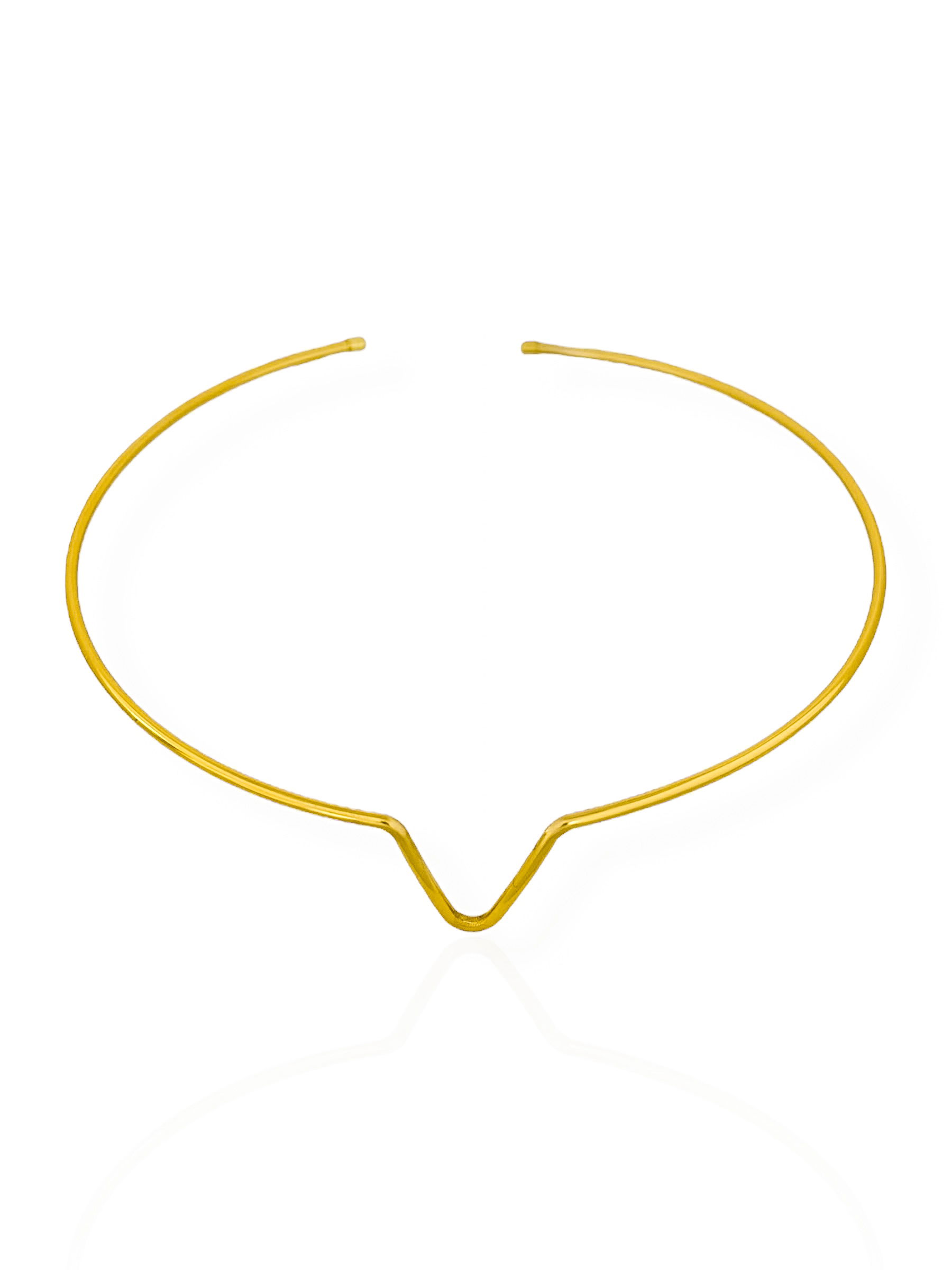 Bracelete Biceps Folheado a Ouro 18k e Prata Maju