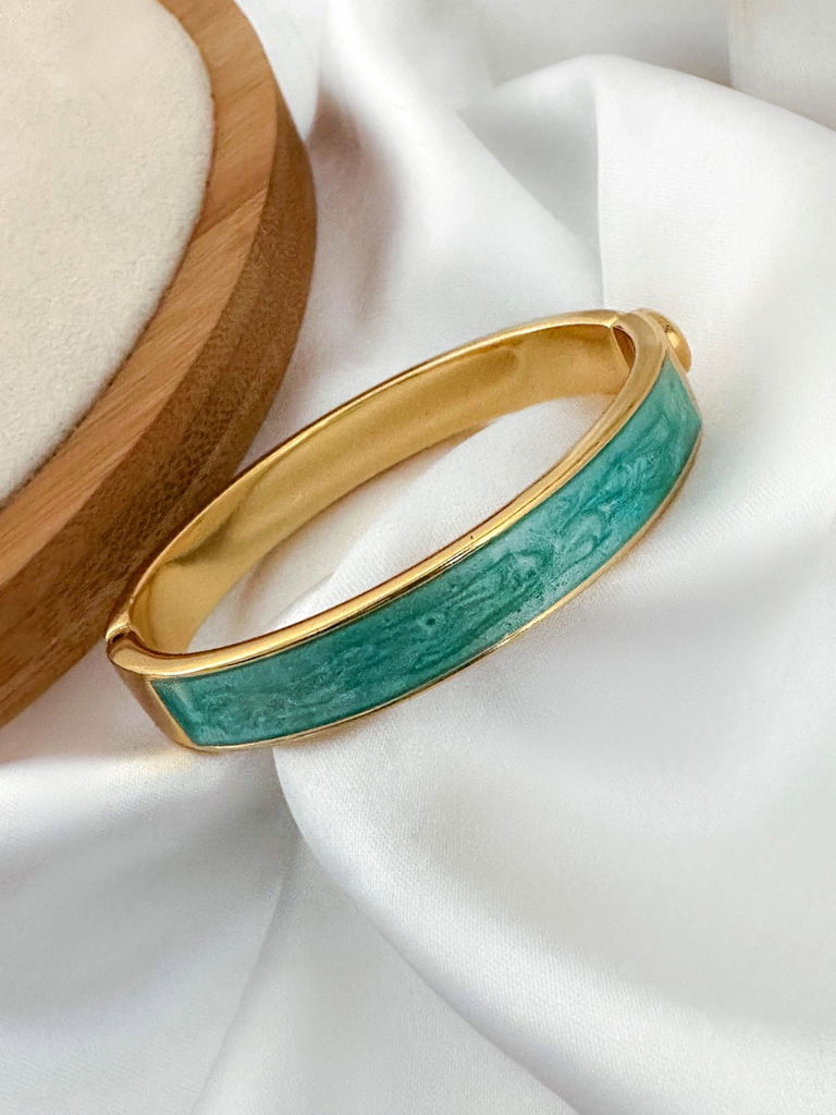 Bracelete Semi Joia Resinado