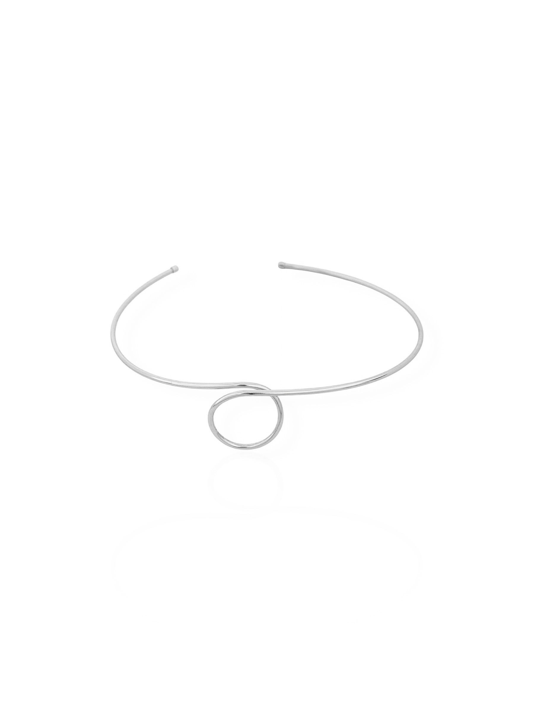 Bracelete de Bíceps Folheado a Ouro 18k e Prata Aro Circulo