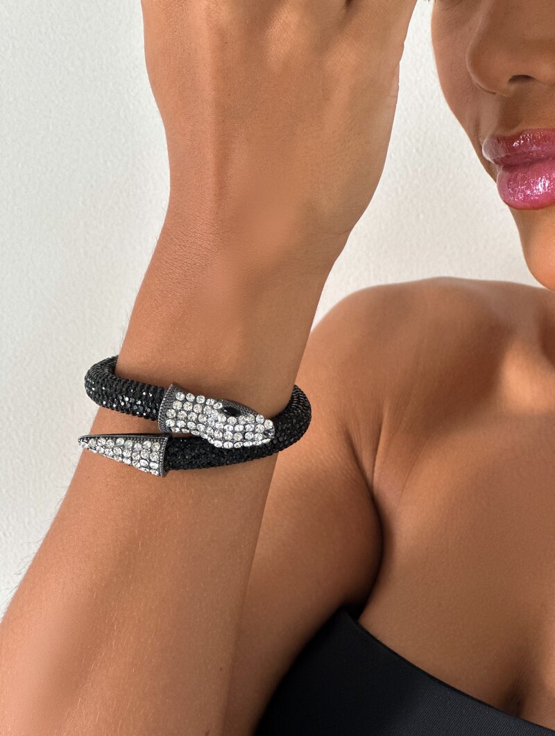 Bracelete de Serpente Cravejado