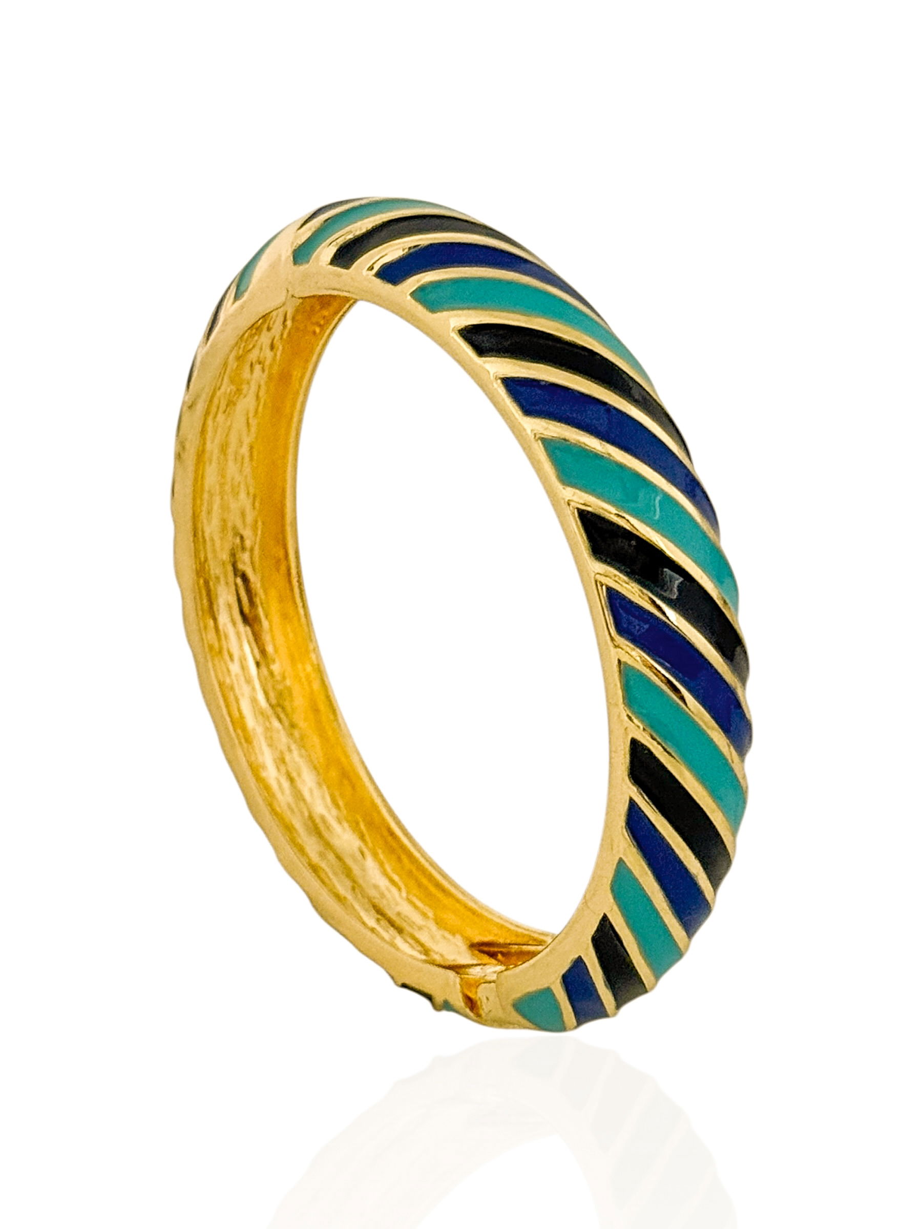 Bracelete Folheado a Ouro 18k Color Resinado