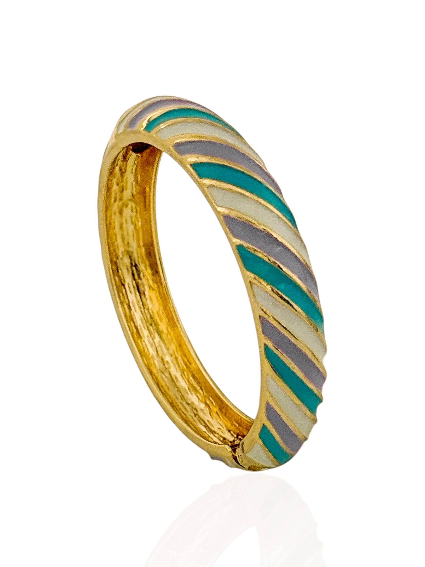 Bracelete Folheado a Ouro 18k Color Resinado