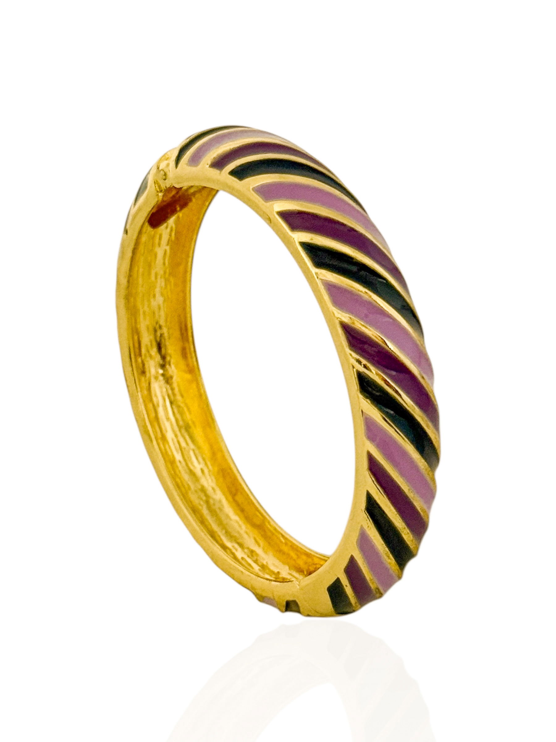 Bracelete Folheado a Ouro 18k Color Resinado