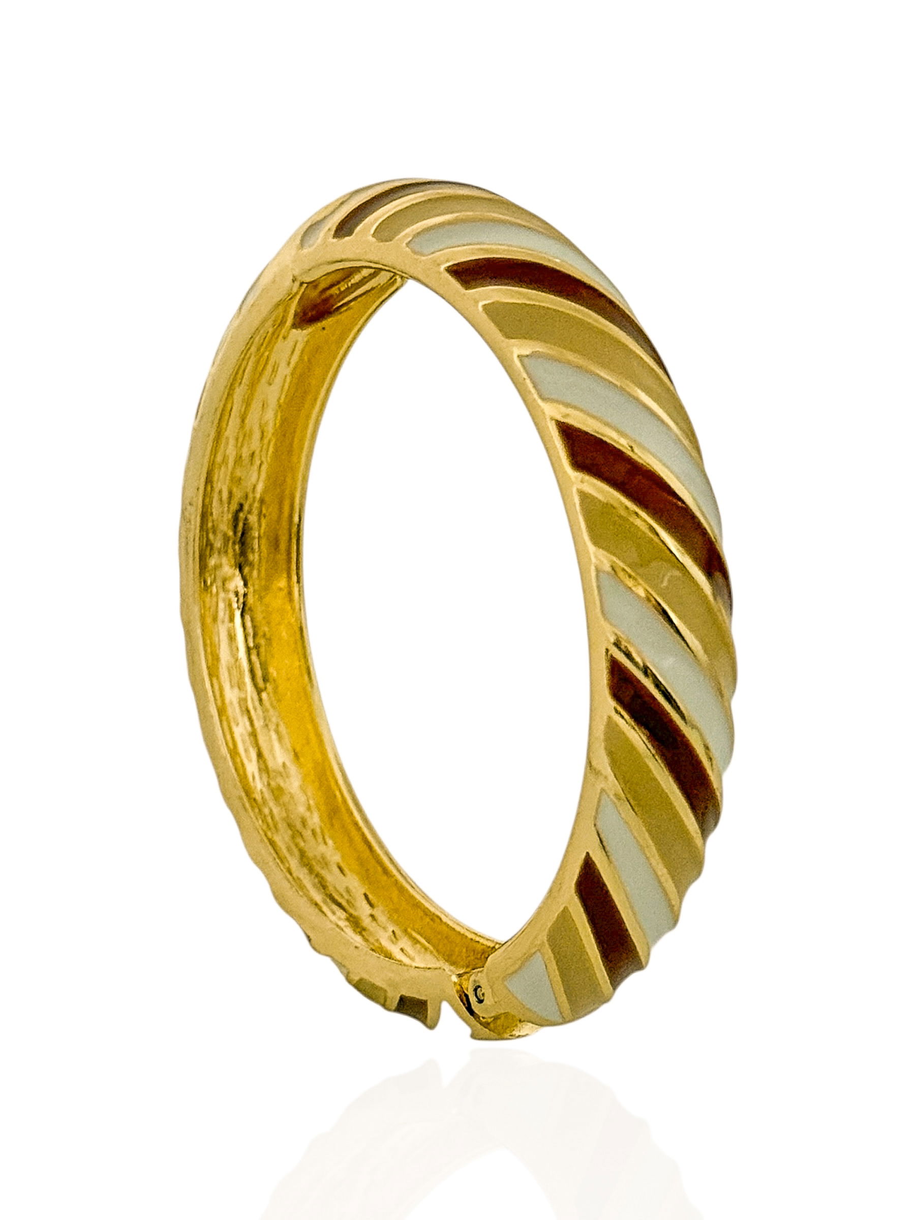 Bracelete Folheado a Ouro 18k Color Resinado