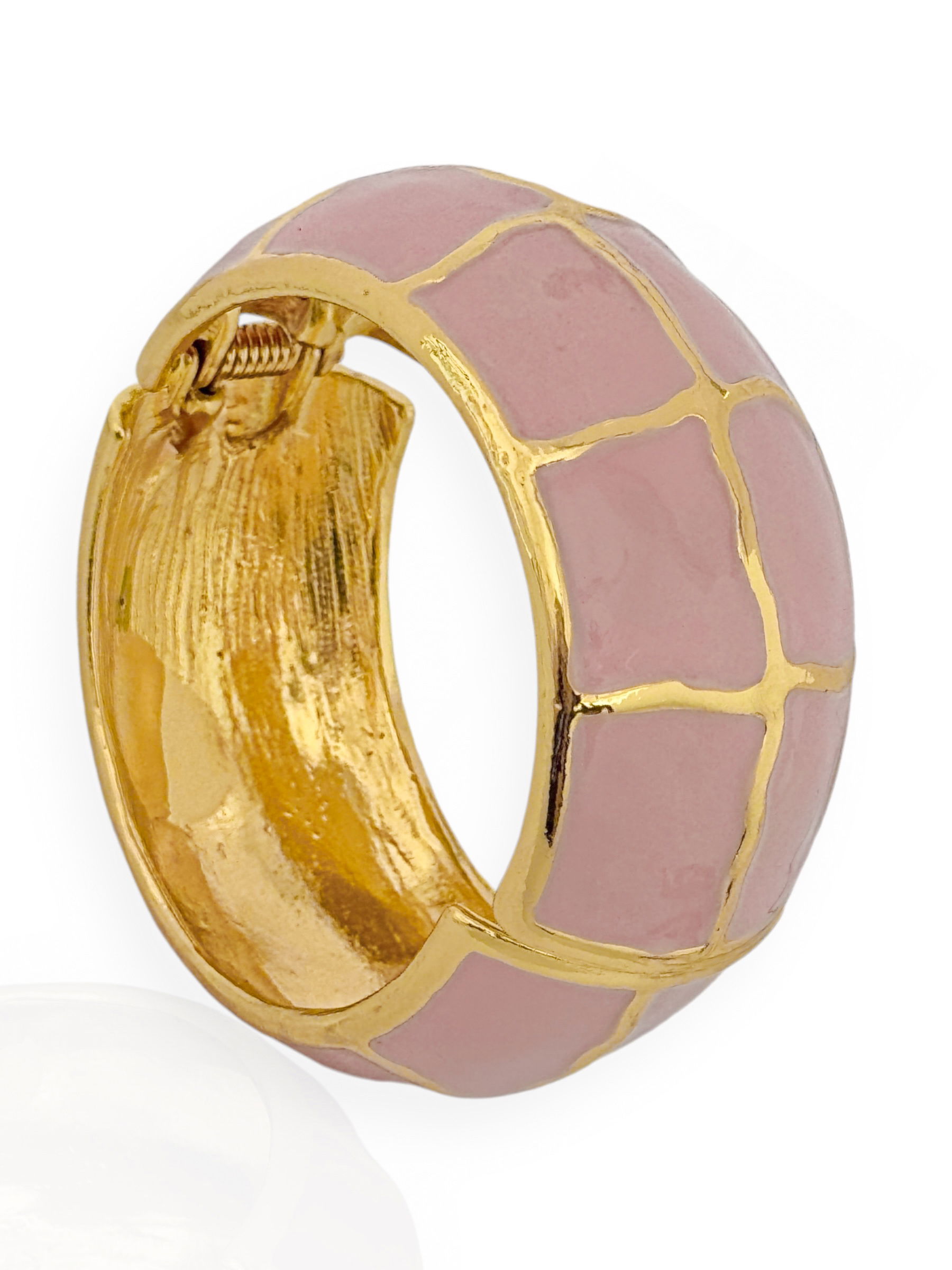 Bracelete Folheado a Ouro 18k Com Resina