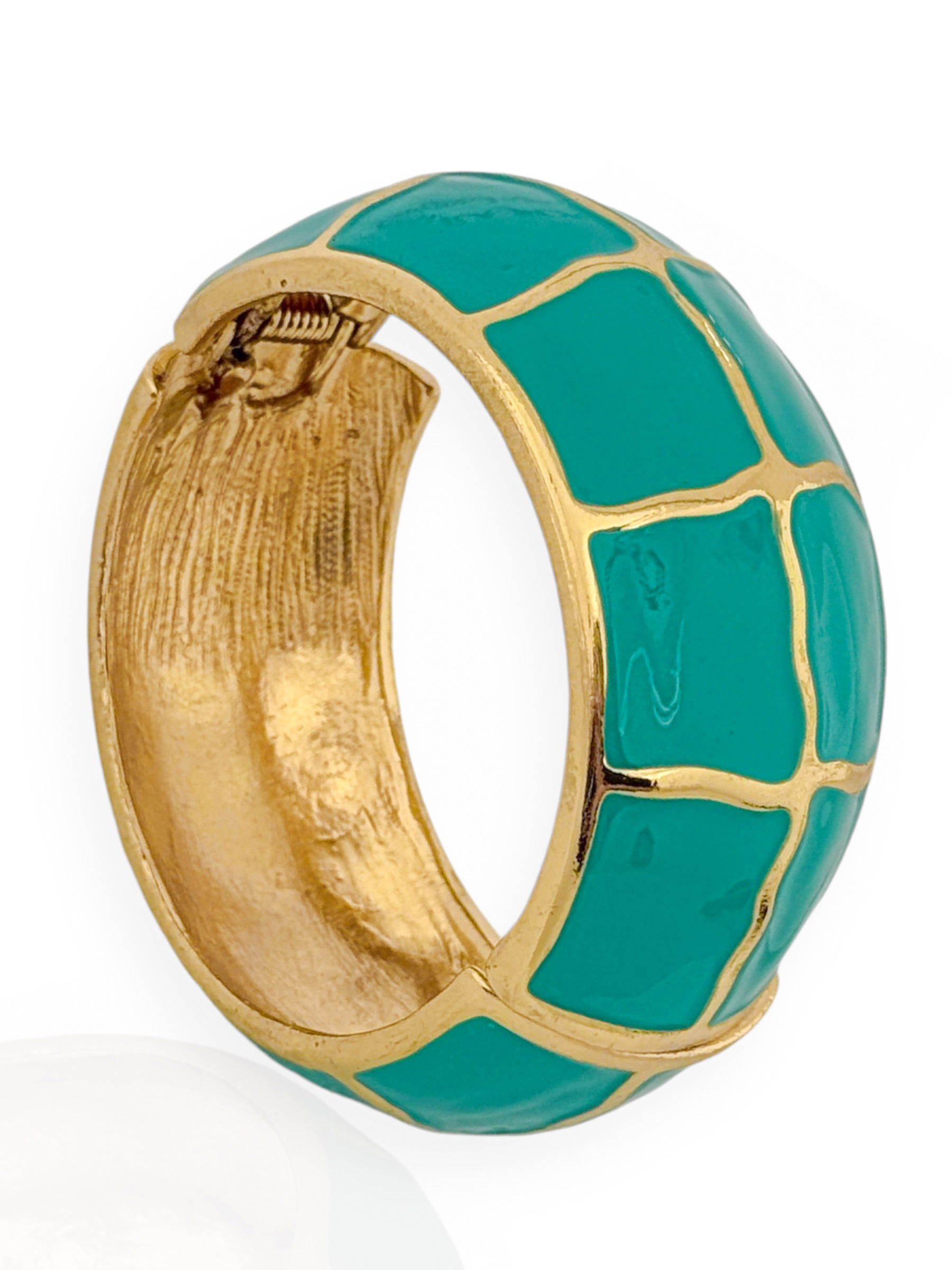 Bracelete Folheado a Ouro 18k Com Resina