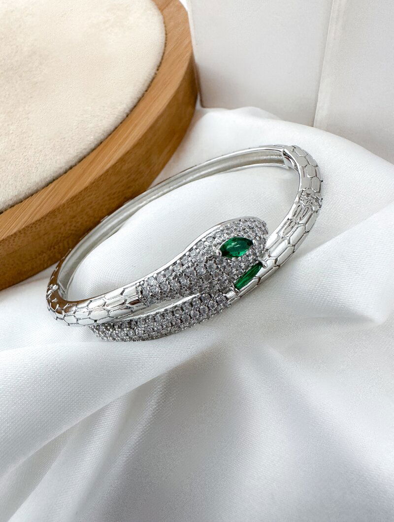 Bracelete Folheado a Ouro 18k e Prata