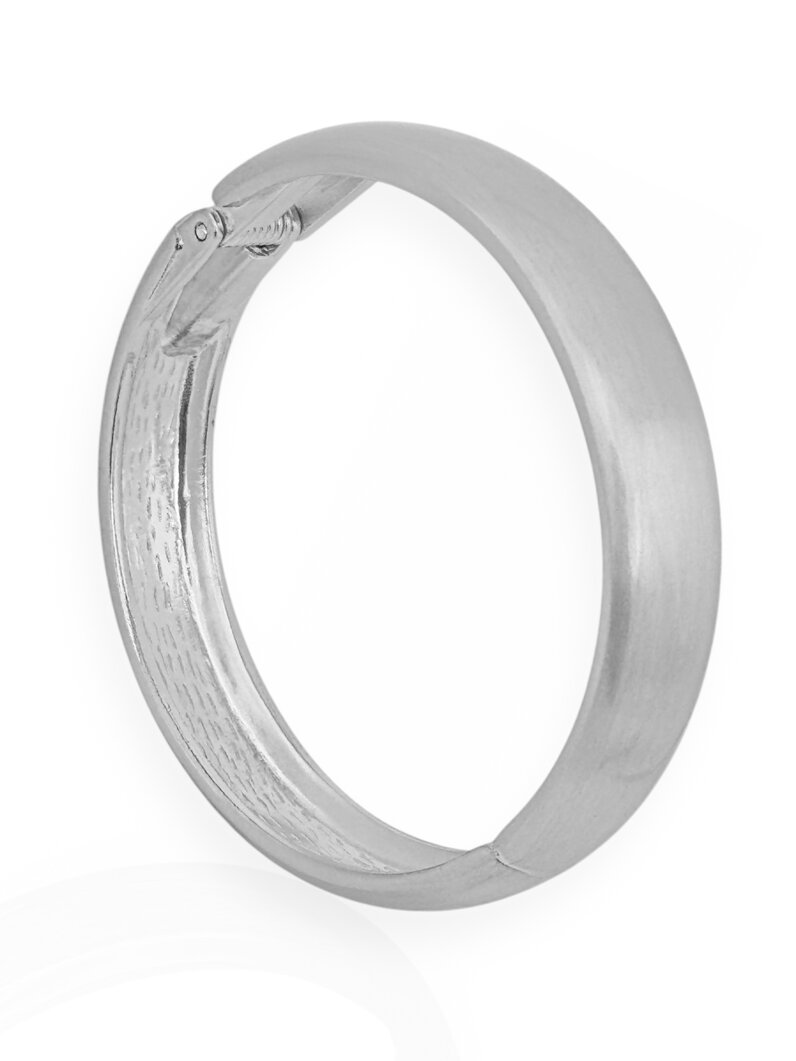 Bracelete Folheado a Ouro 18K e Prata 925 Design Liso Jateado