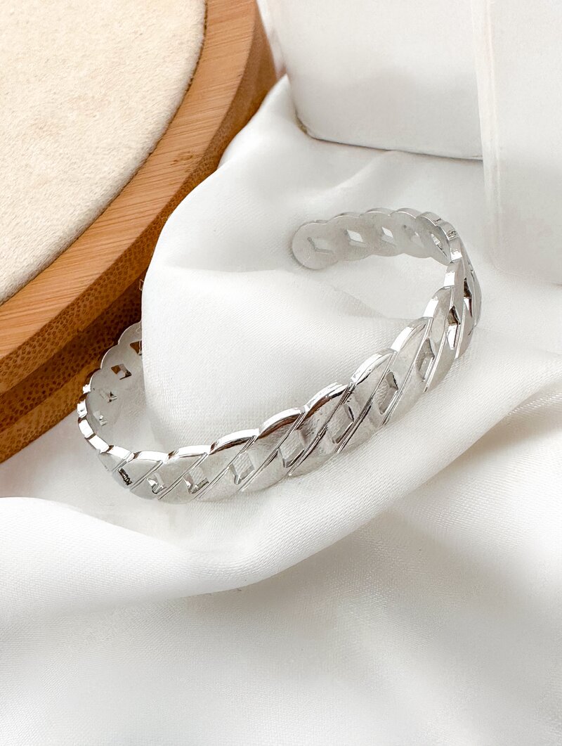 Bracelete Folheado a Ouro 18k e Prata Antonela