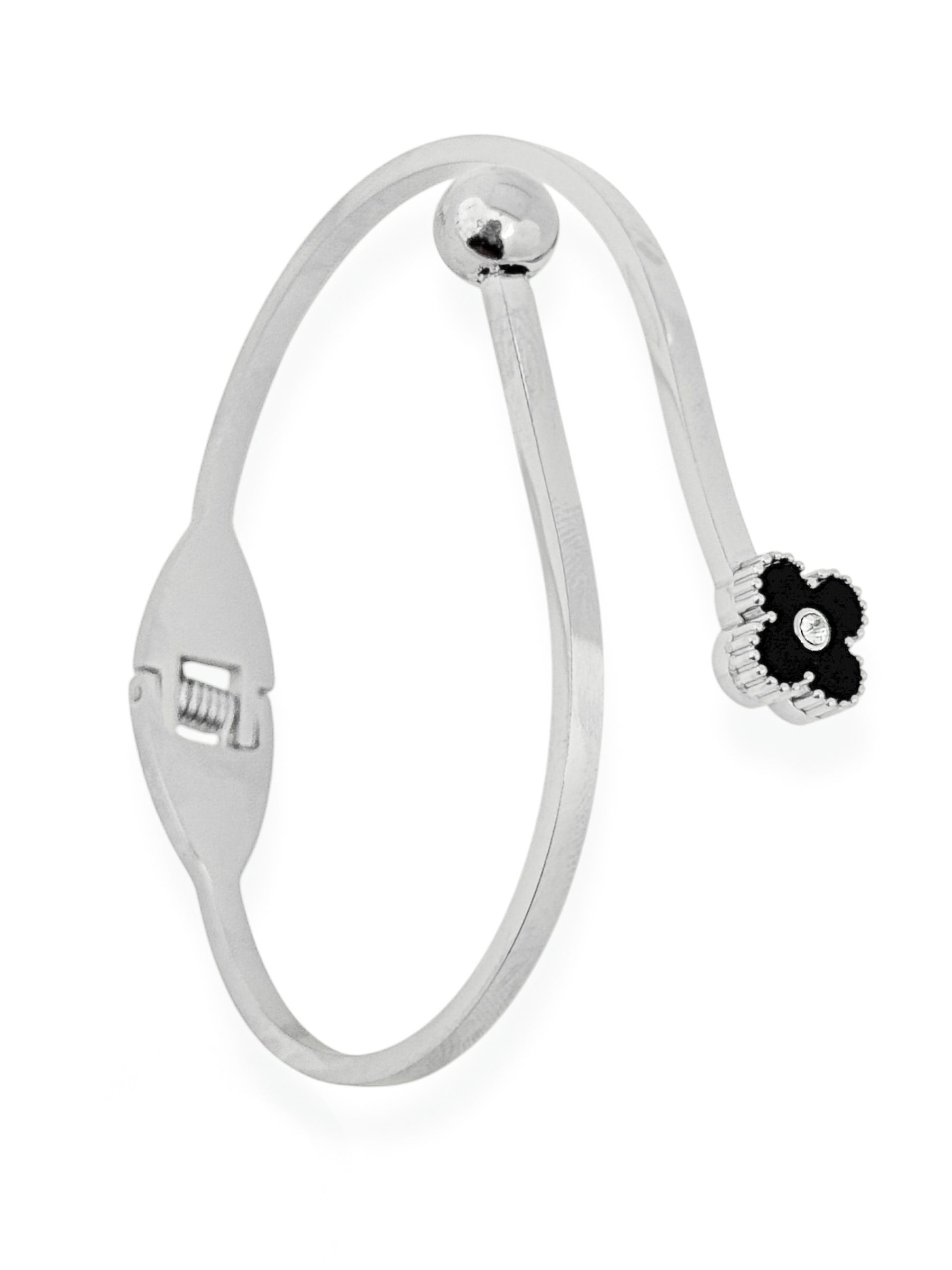 Bracelete Folheado a Ouro 18k e Prata Aro Inspiração Virginia e Esfera