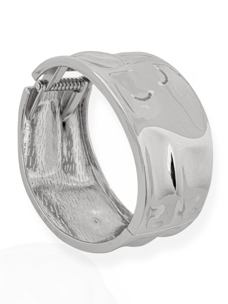 Bracelete Folheado a Ouro 18k e Prata Aro Martelado