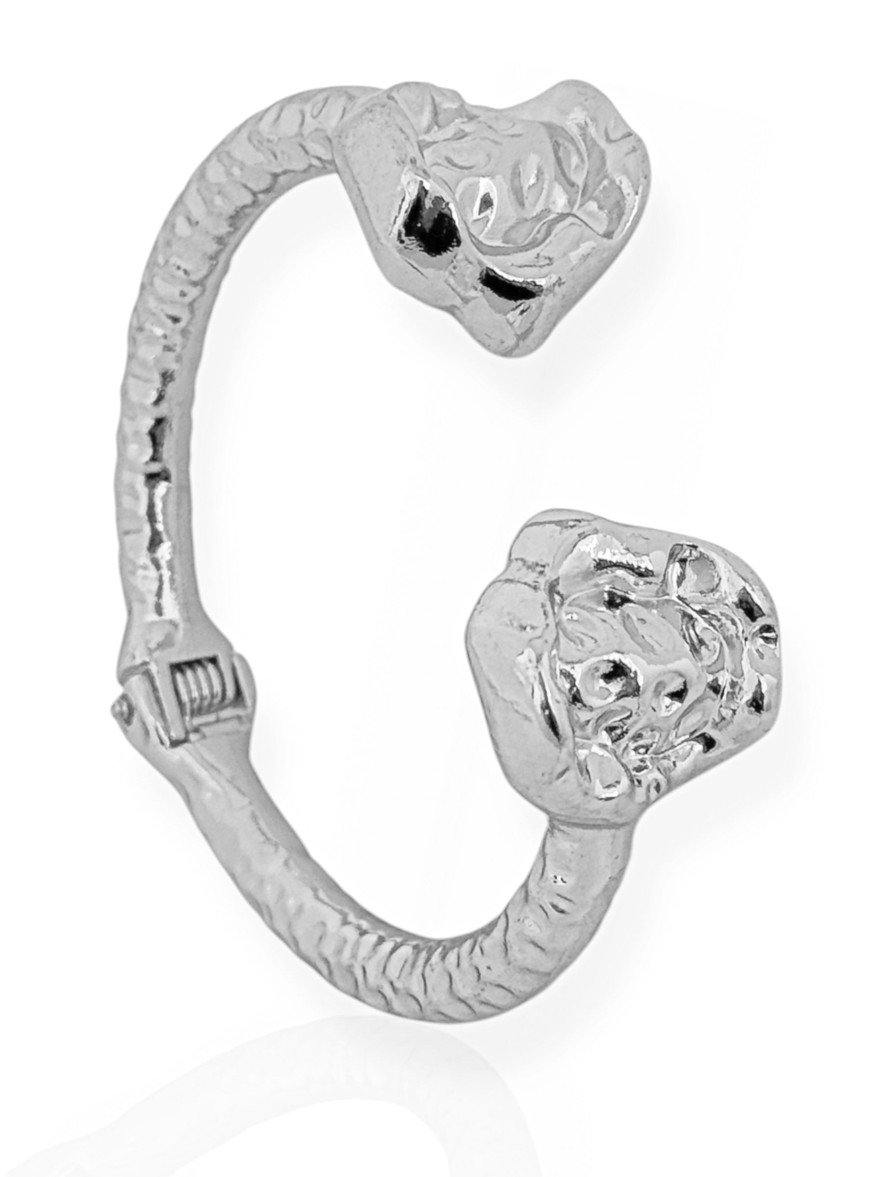 Bracelete Folheado a Ouro 18k e Prata Aro Martelado