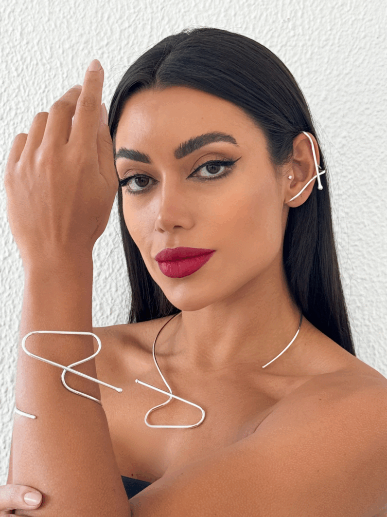 Bracelete Folheado a Ouro 18k e Prata Aro Merida
