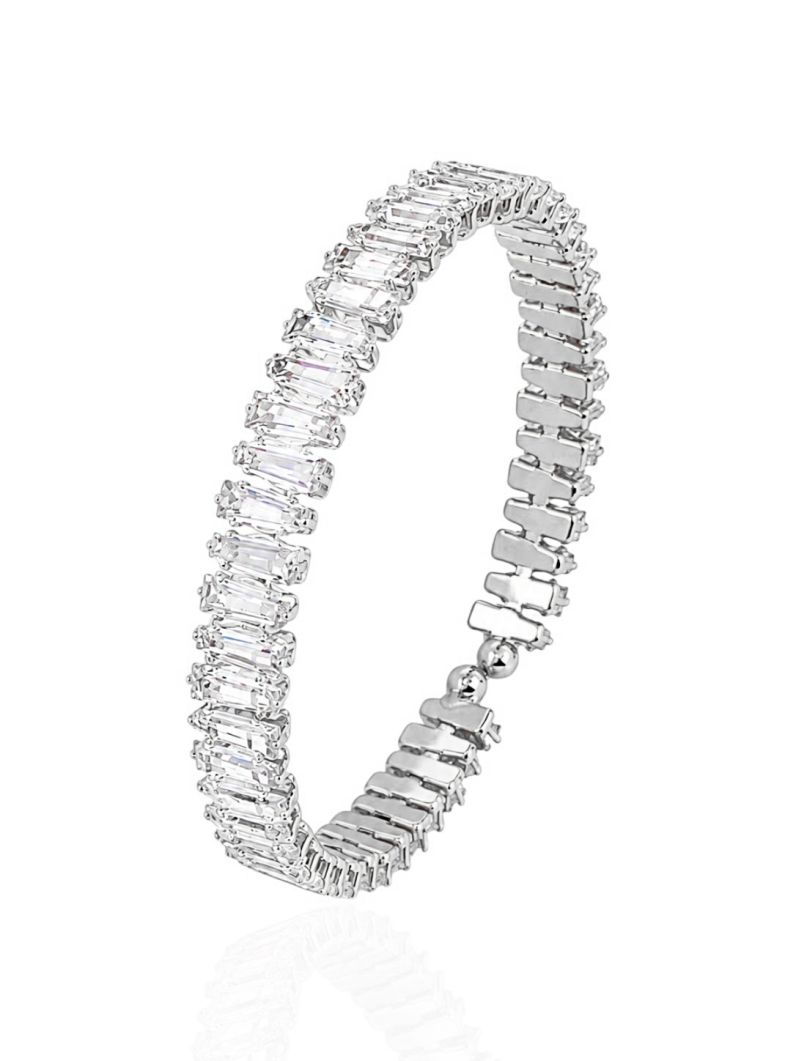 Bracelete Folheado a Ouro 18k e Prata Aro Navete