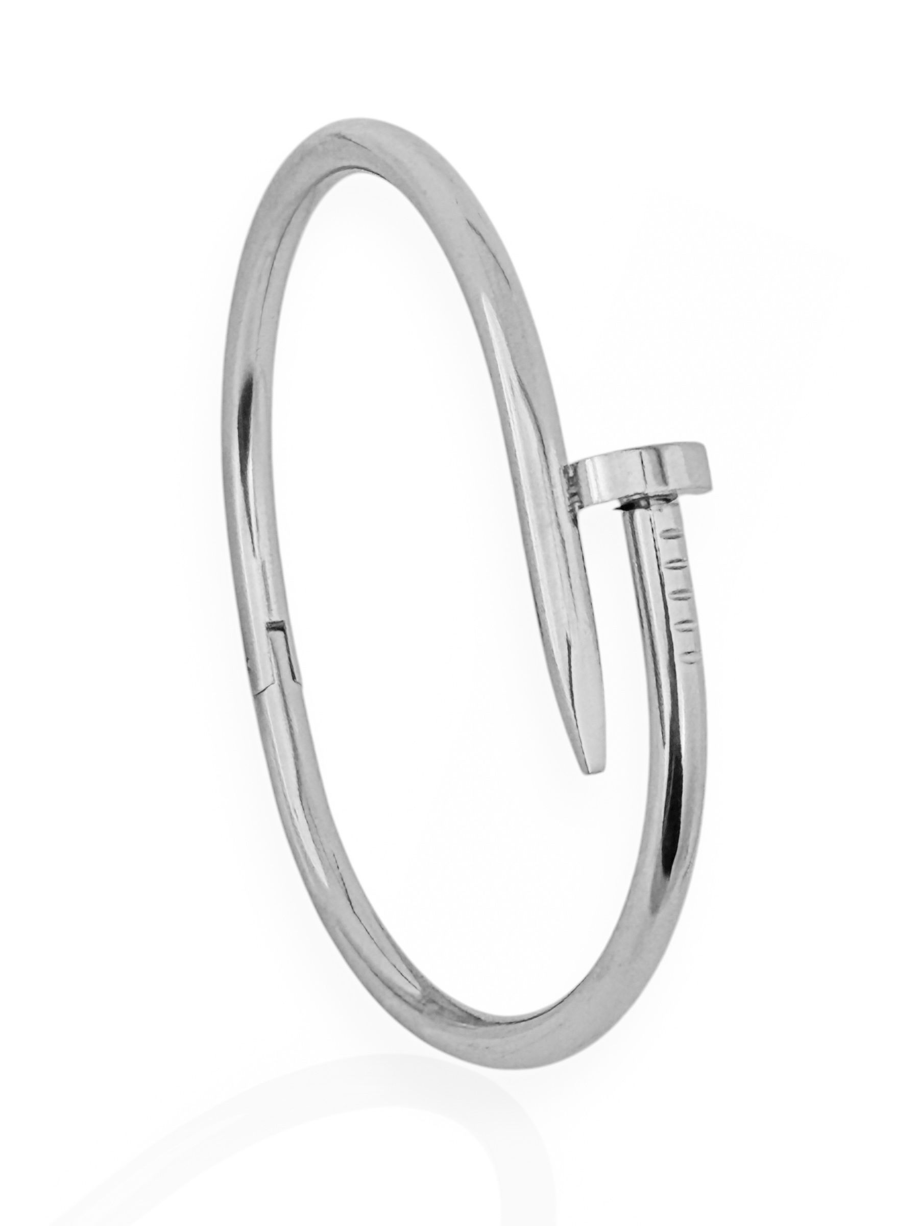 Bracelete Folheado a Ouro 18k e Prata Design Prego