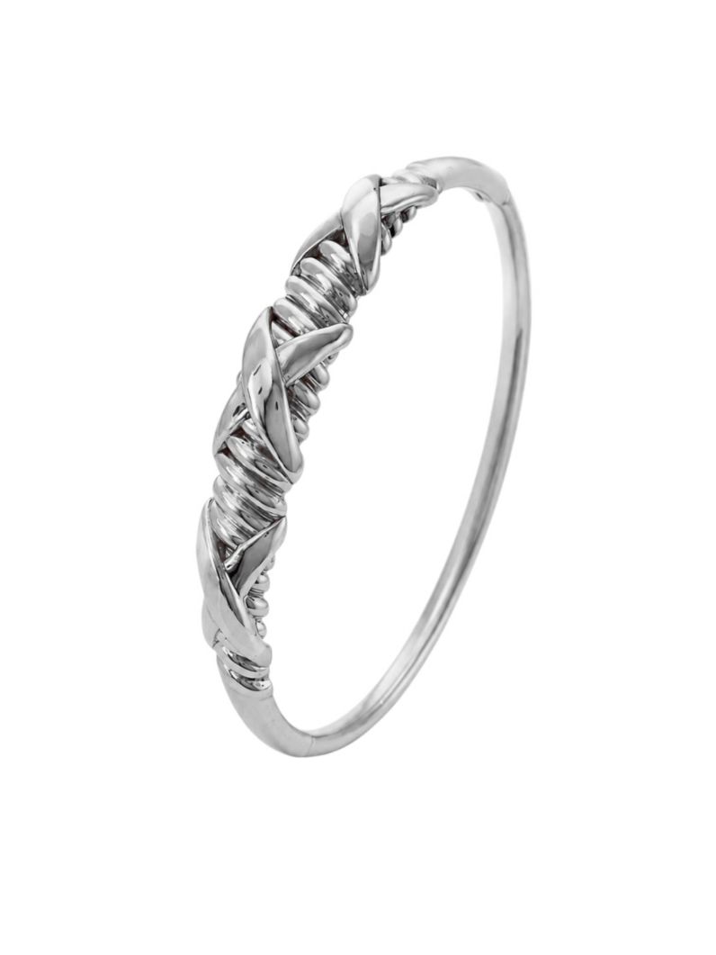 Bracelete Folheado a Ouro 18k e Prata Design X Desenhado