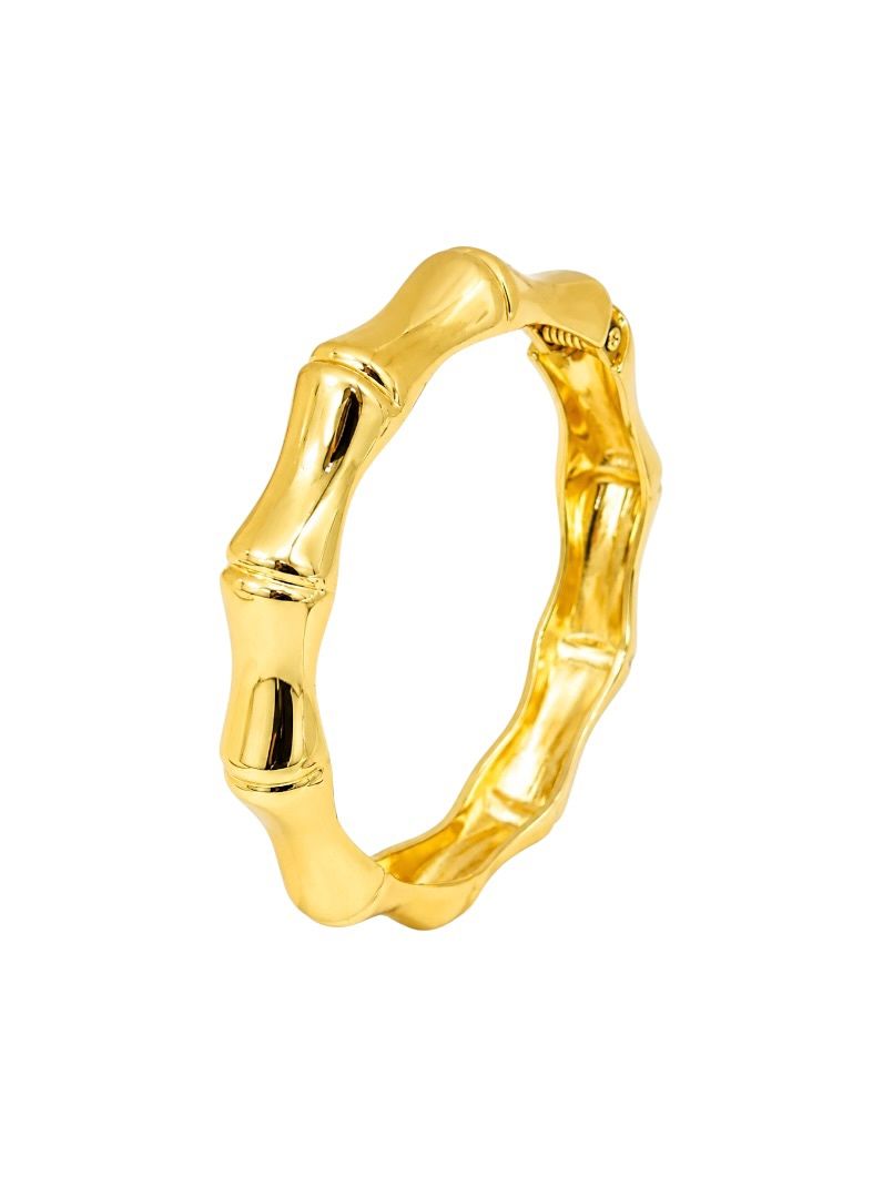 Bracelete Folheado a Ouro 18k e Prata Detalhado