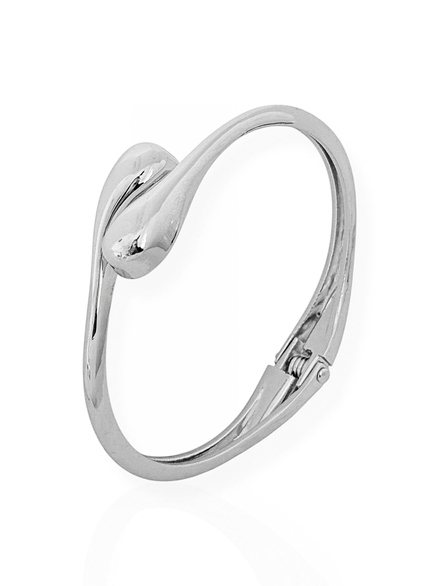 Bracelete Folheado a Ouro 18k e Prata Duo Gotas