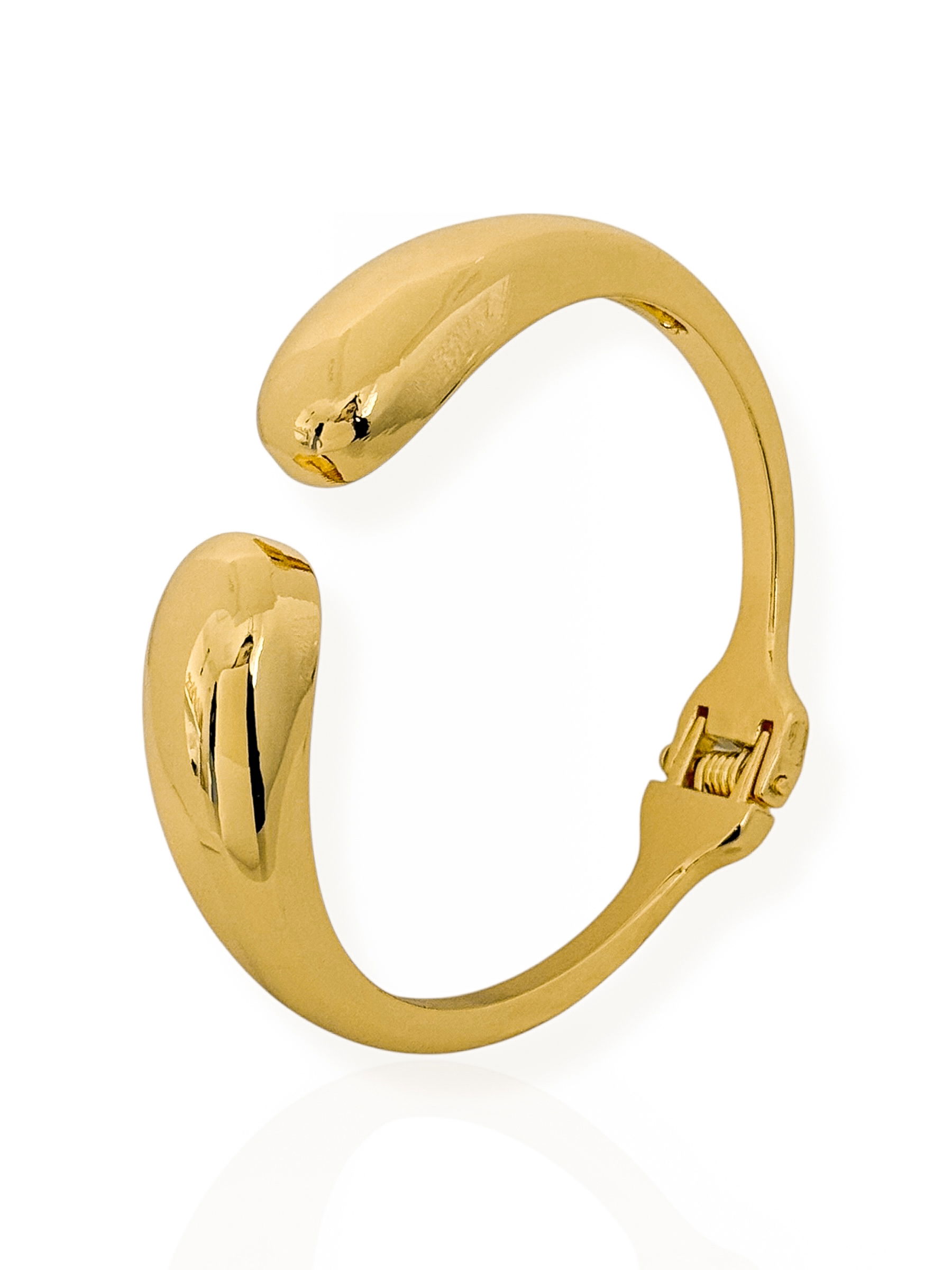 Bracelete Folheado a Ouro 18k e Prata Gotas