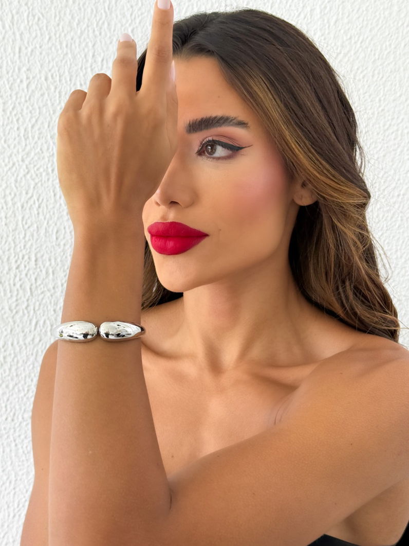 Bracelete Folheado a Ouro 18k e Prata Gotas