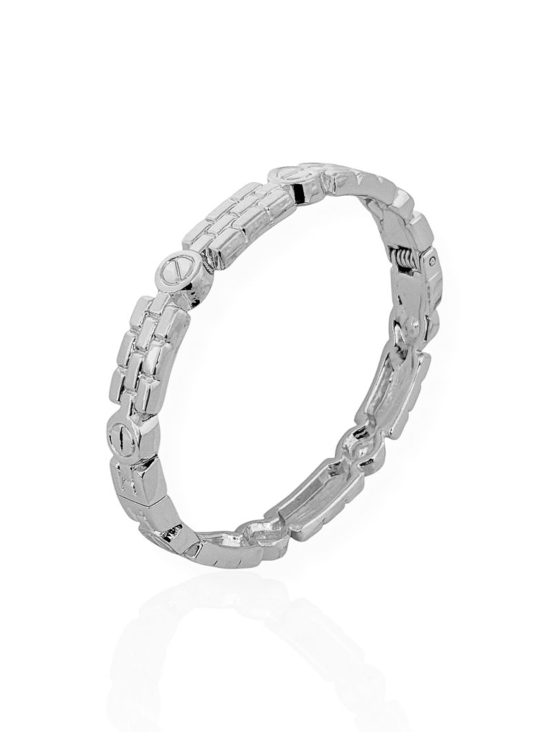Bracelete Folheado a Ouro 18k e Prata Grandes Marcas