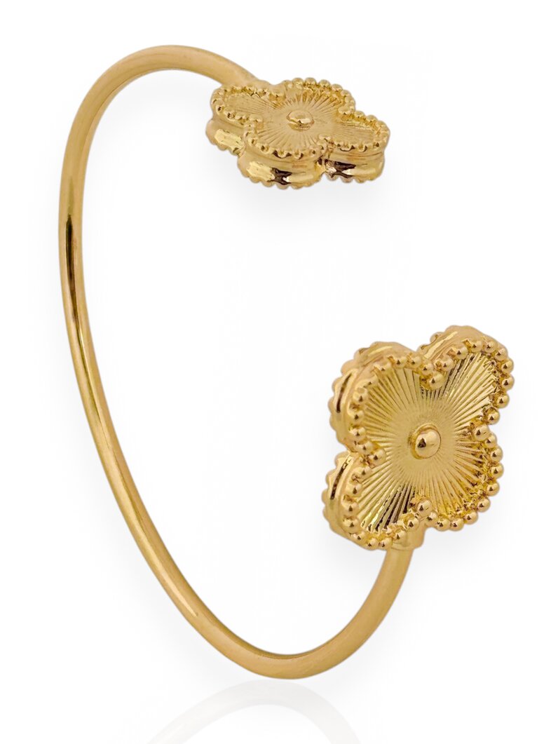Bracelete Folheado a Ouro 18k e Prata Inspiração