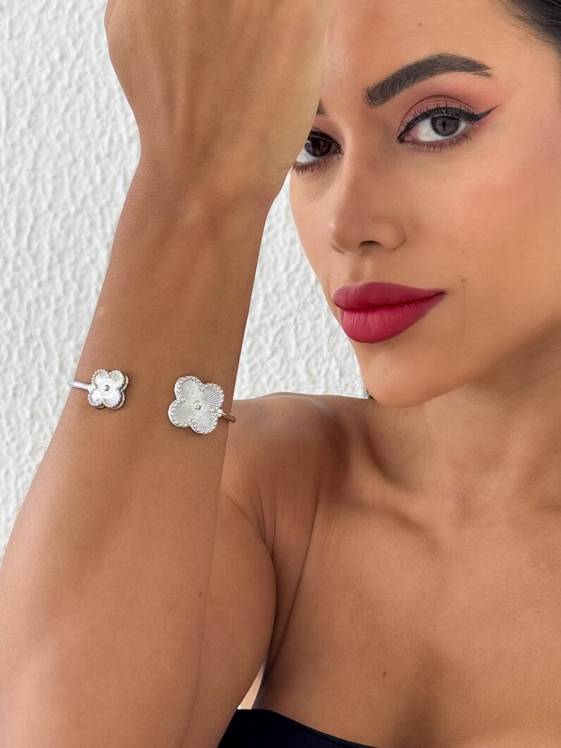 Bracelete Folheado a Ouro 18k e Prata Inspiração