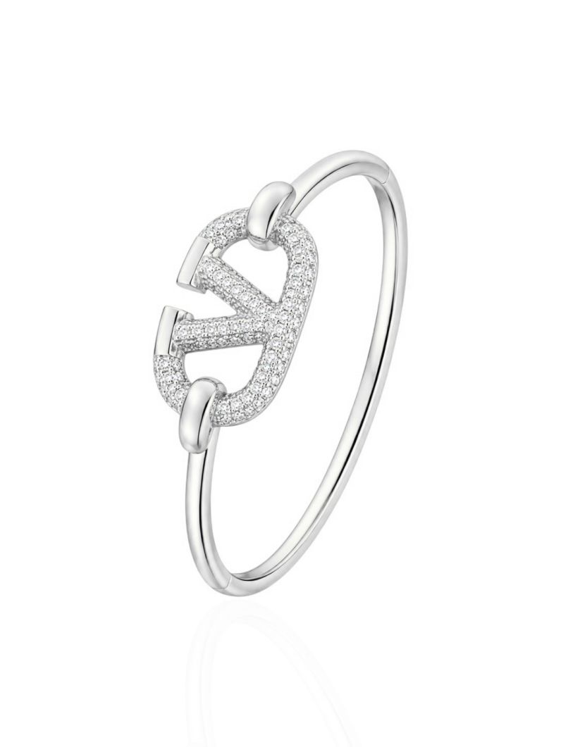 Bracelete Folheado a Ouro 18k e Prata Inspiração Grandes Marcas