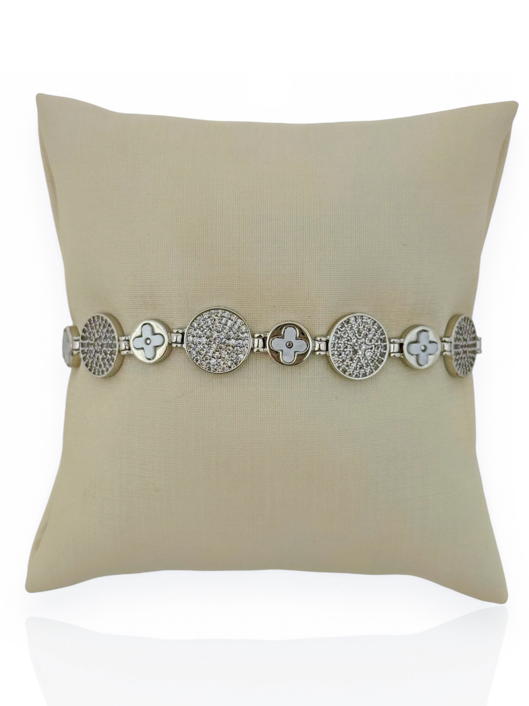 Pulseira Folheado a Ouro 18k e Prata Inspiração Virginia