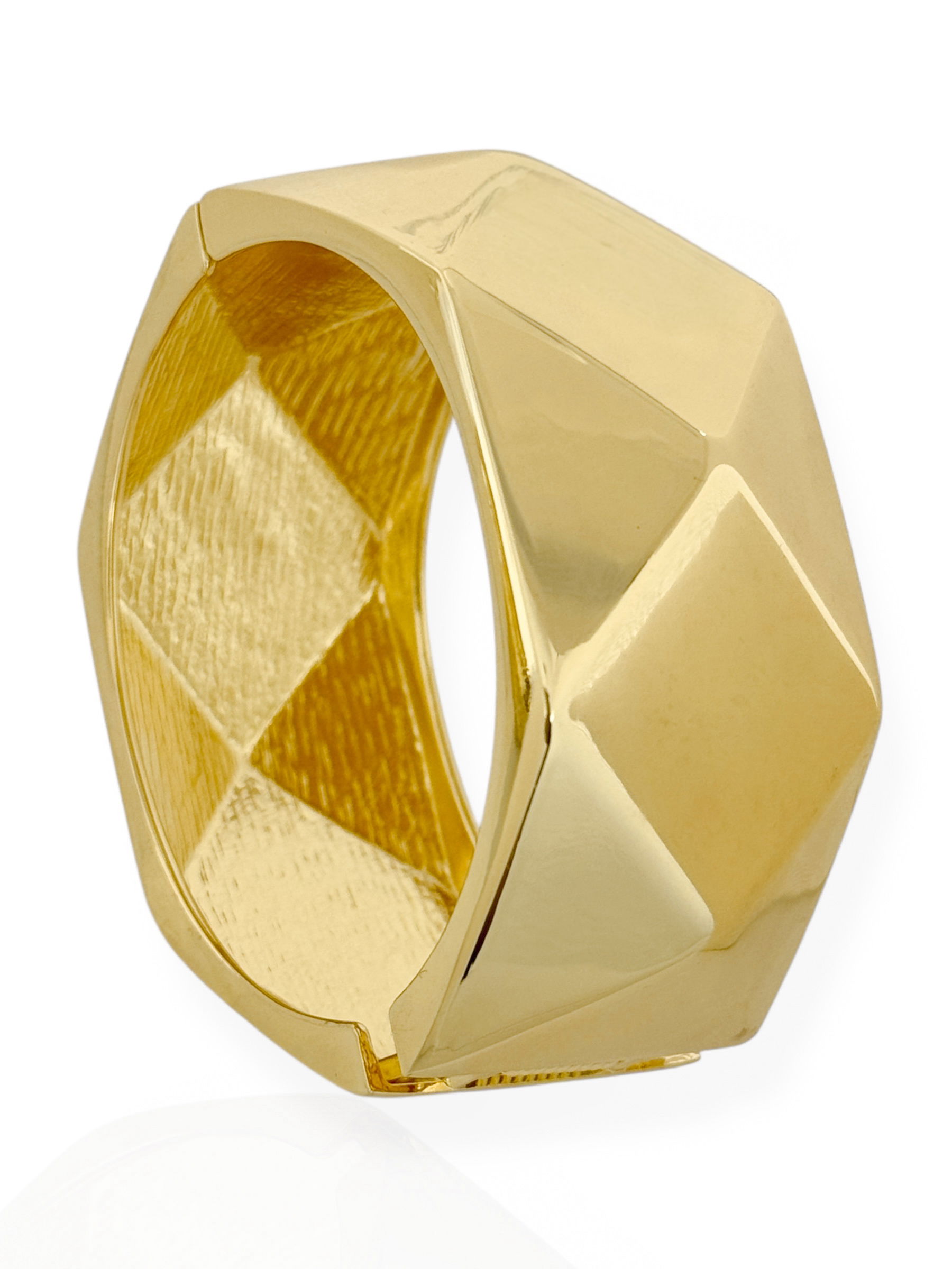 Bracelete Folheado a Ouro 18k e Prata Maxi Formas