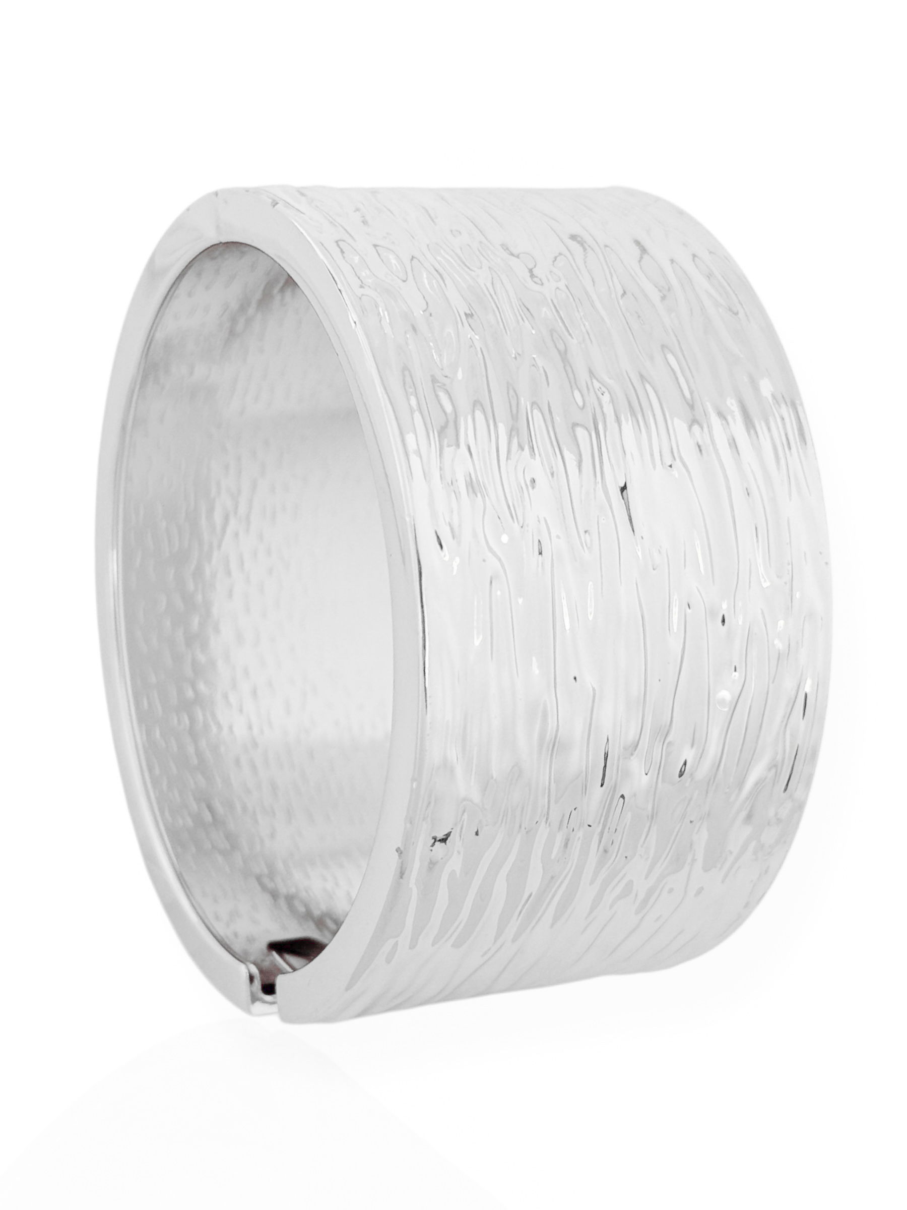 Bracelete Folheado a Ouro 18k e Prata Maxi Martelado