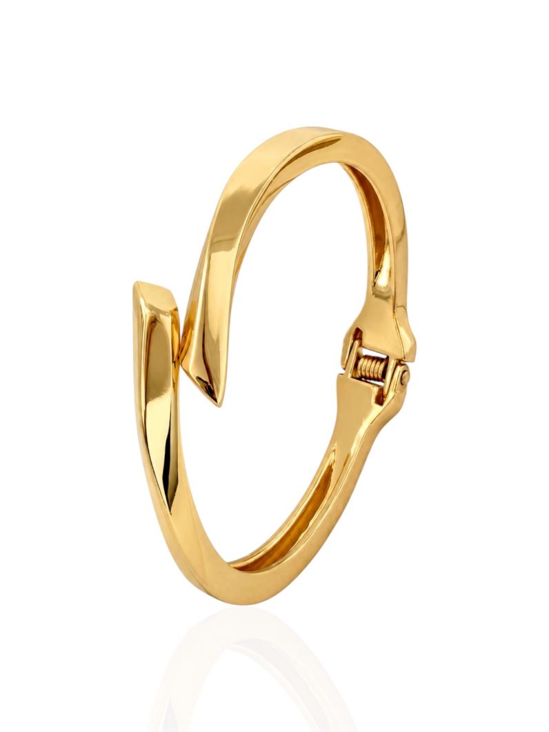 Bracelete Folheado a Ouro 18k e Prata Moderno