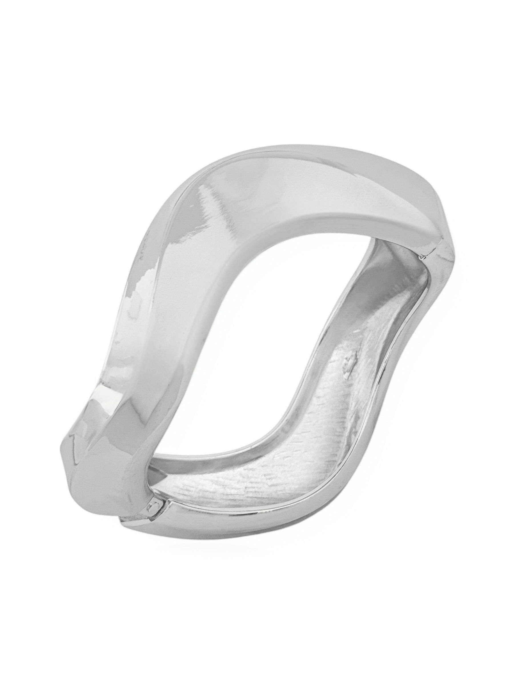 Bracelete Folheado a Ouro 18k e Prata Ondulado