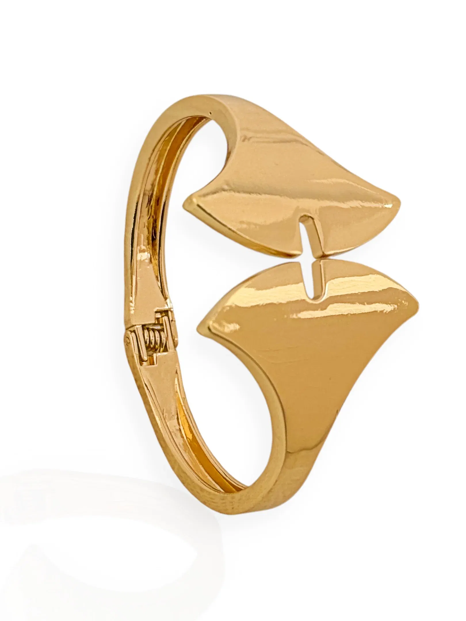 Bracelete Folheado a Ouro 18k e Prata Orgânico