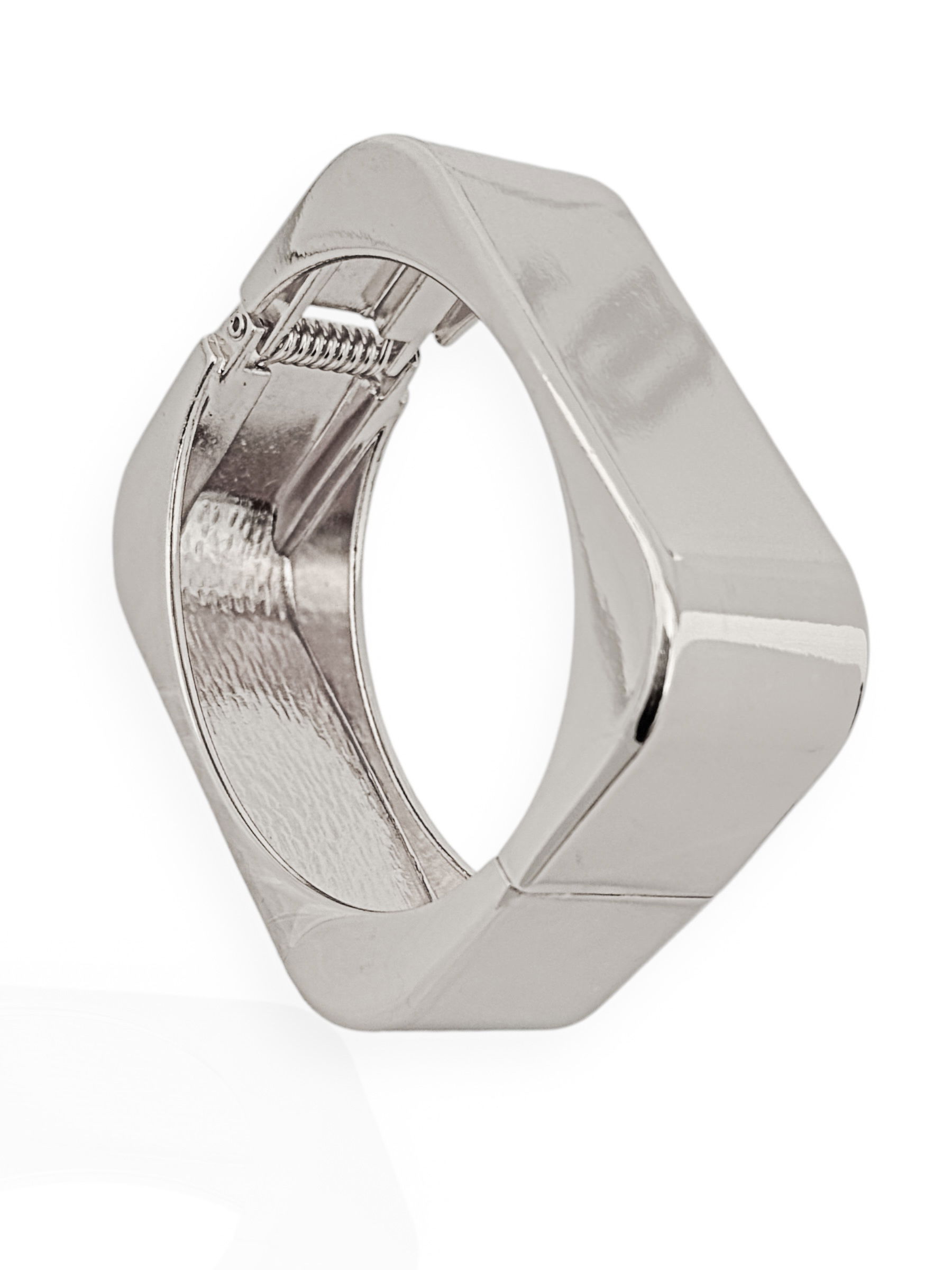 Bracelete Folheado a Ouro 18k e Prata Quadrado Max