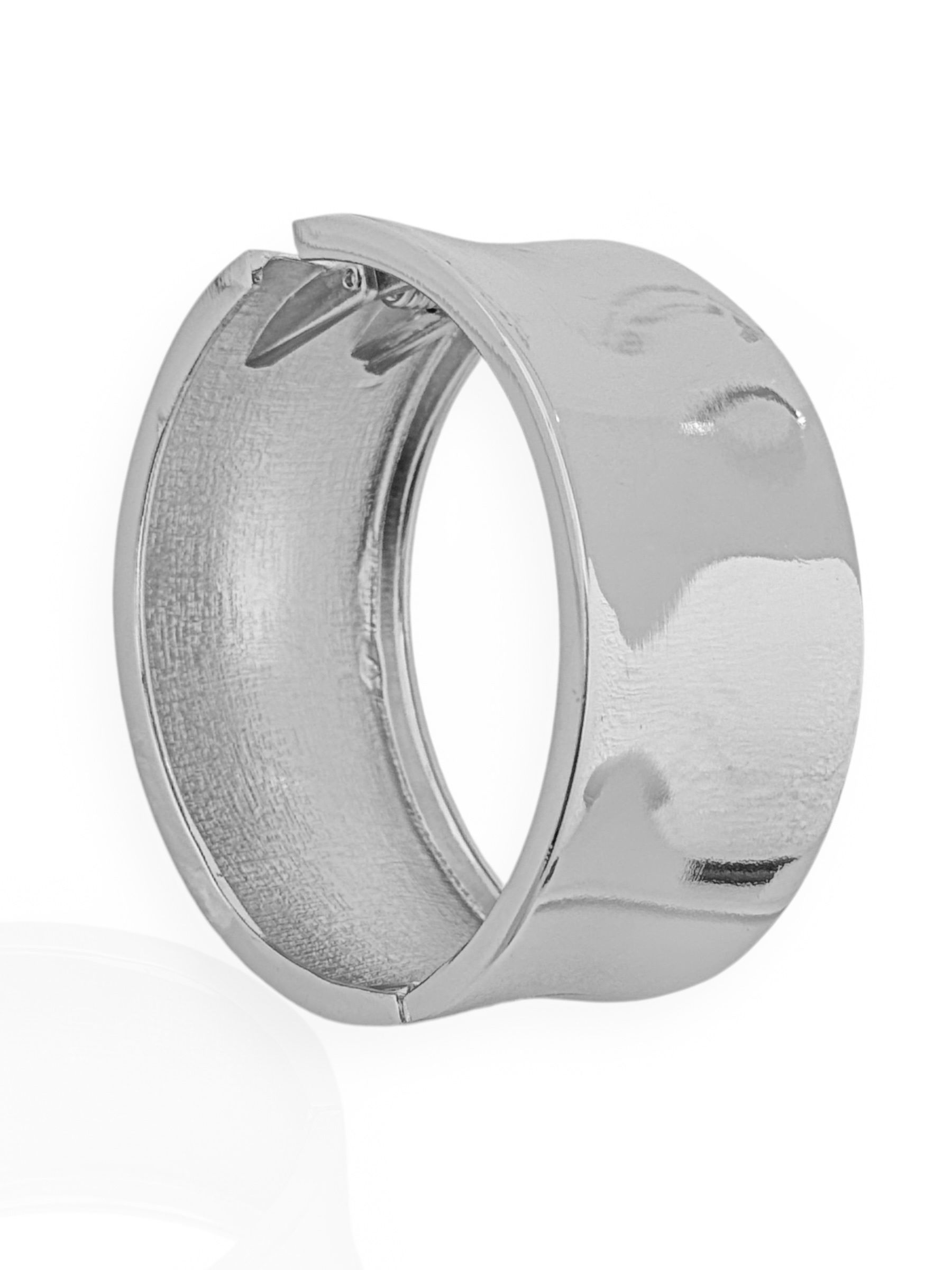 Bracelete Folheado a Ouro 18k e Prata Tubo Liso