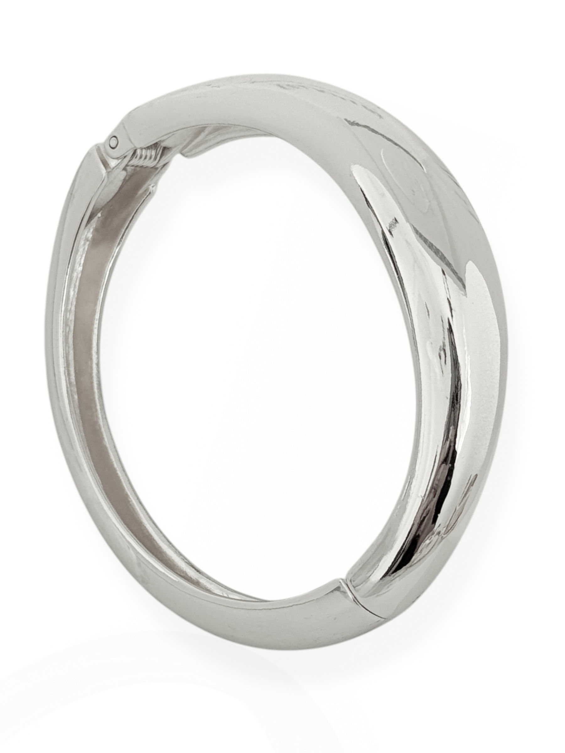 Bracelete Folheado a Ouro 18k e Prata Tubo liso