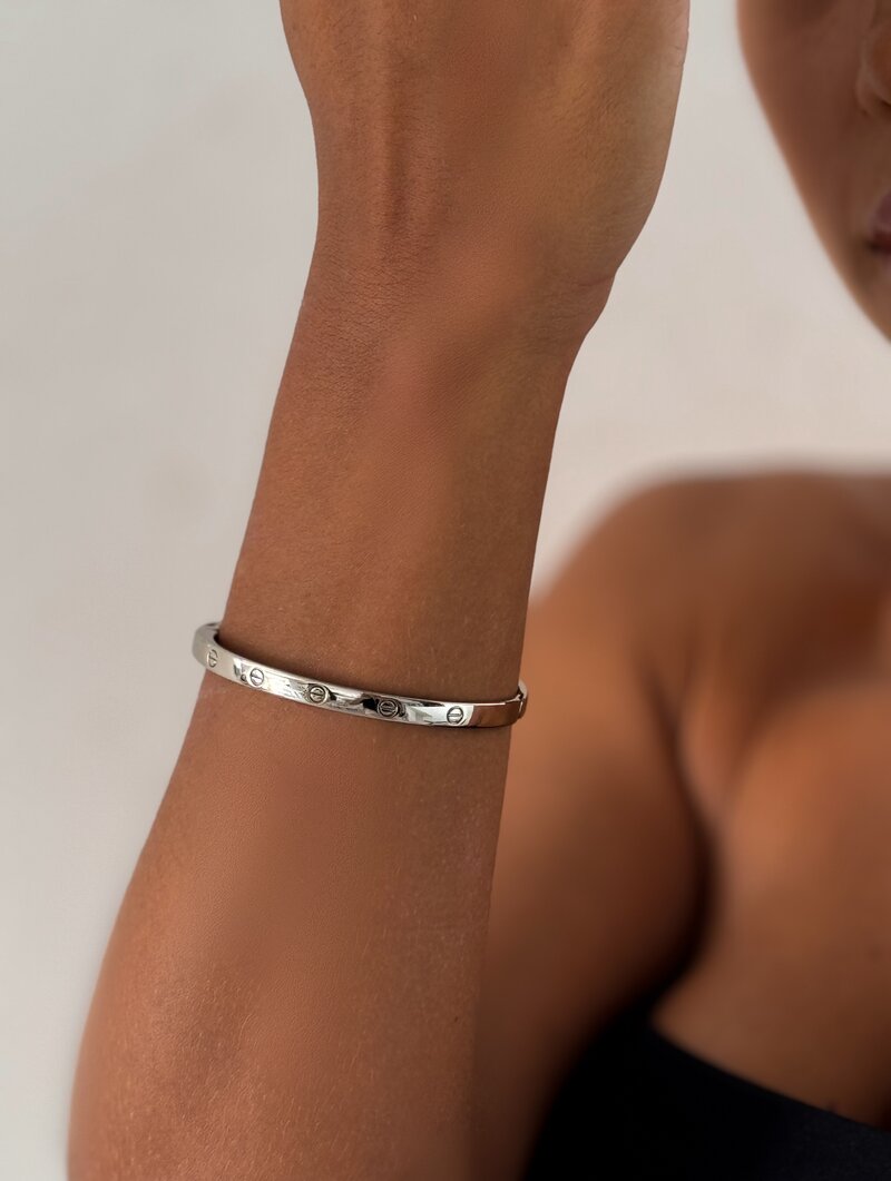 Bracelete Semi Joia Inspiração Grandes Joalherias