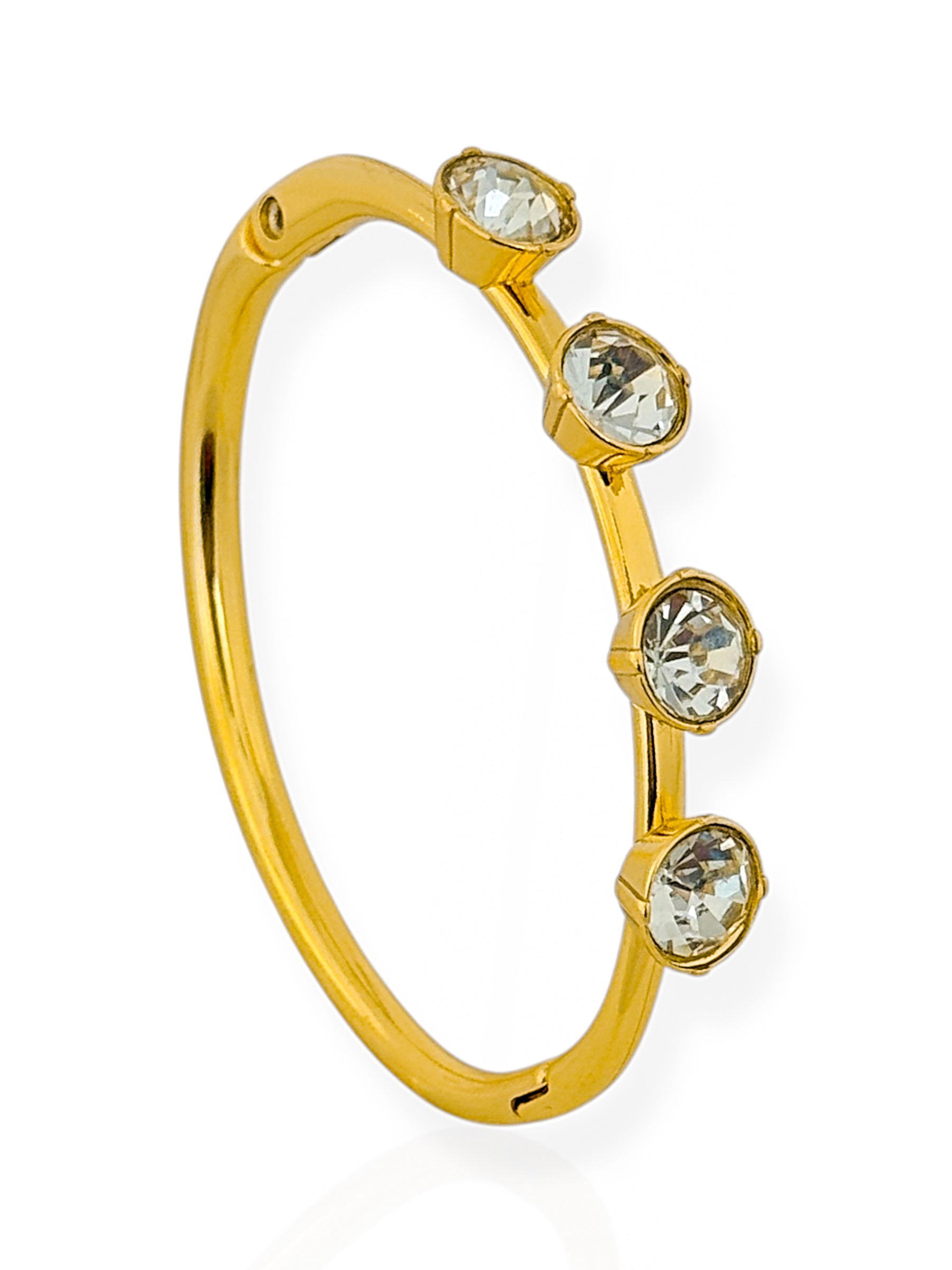 Bracelete Semi Joia com zircônias,