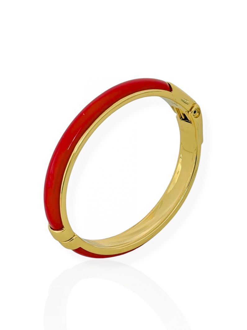 Bracelete Semi Joia Resinado Cores
