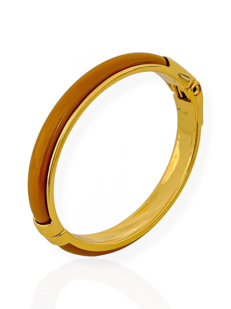 Bracelete Semi Joia Resinado Cores