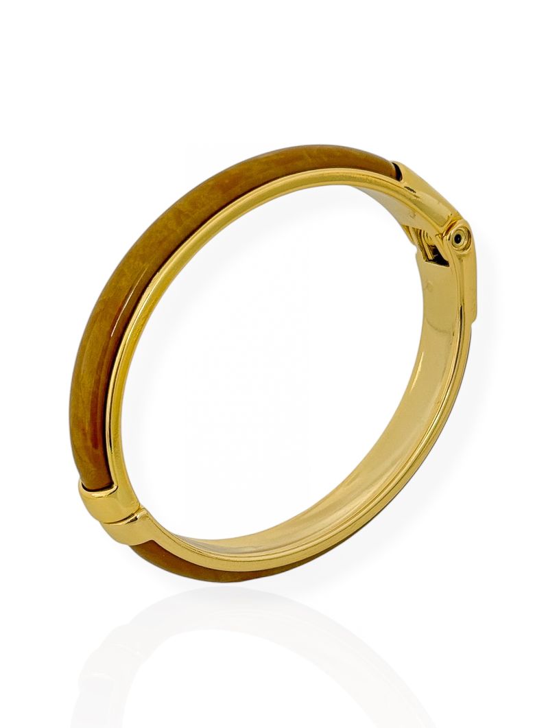 Bracelete Semi Joia Resinado Cores