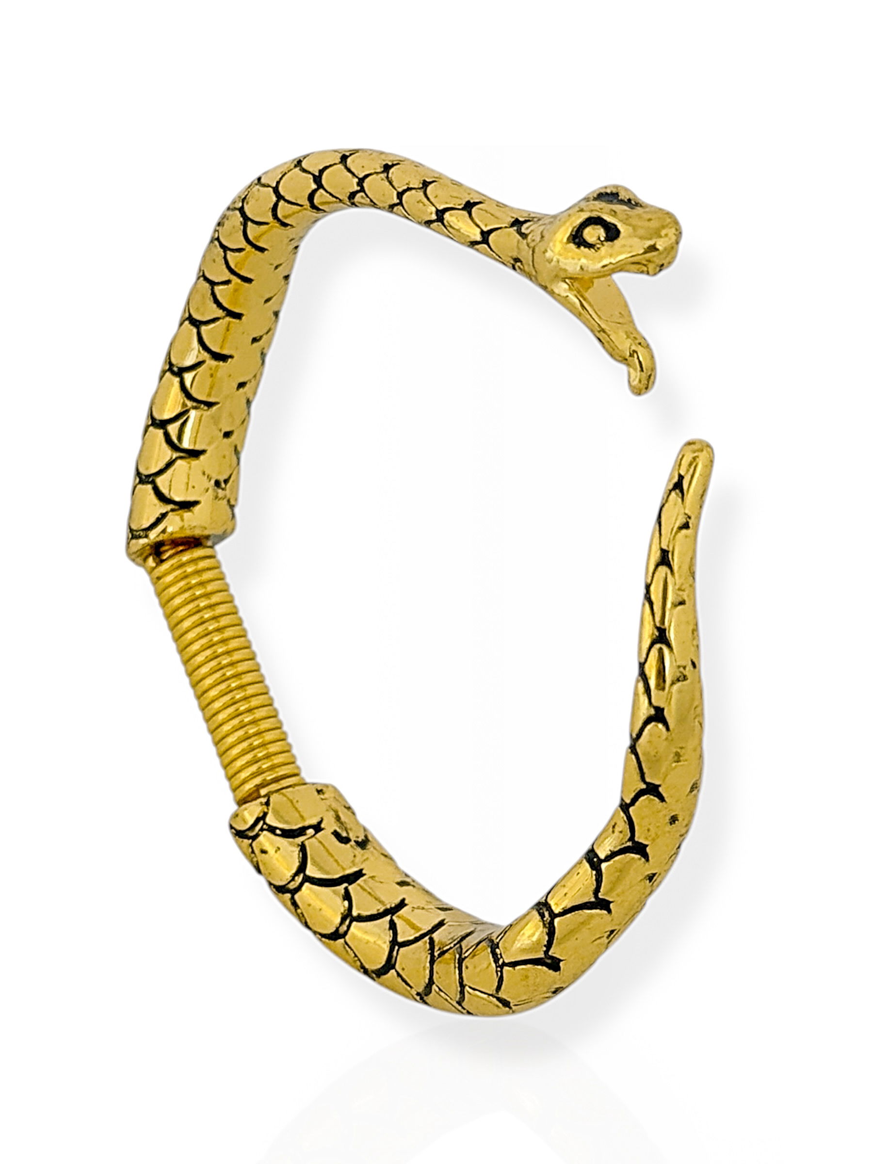 Bracelete Semi Joia Serpente Desenhada