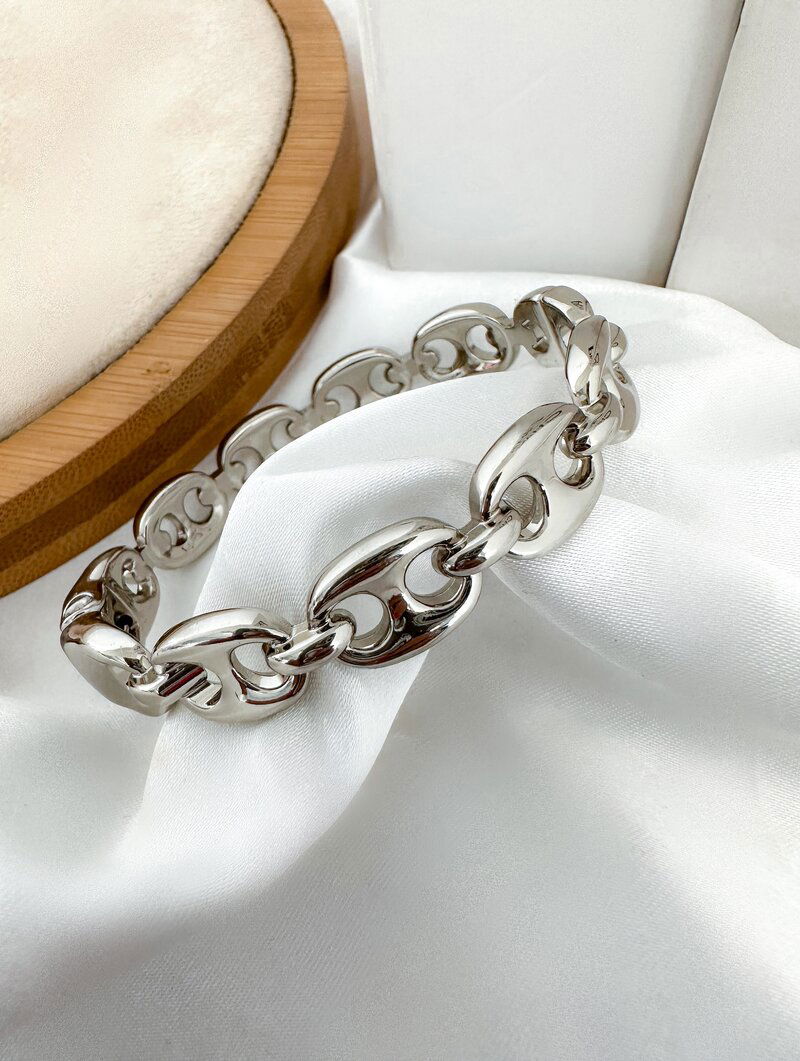 Bracelete Semijoia Inspiração Alta Joalheria