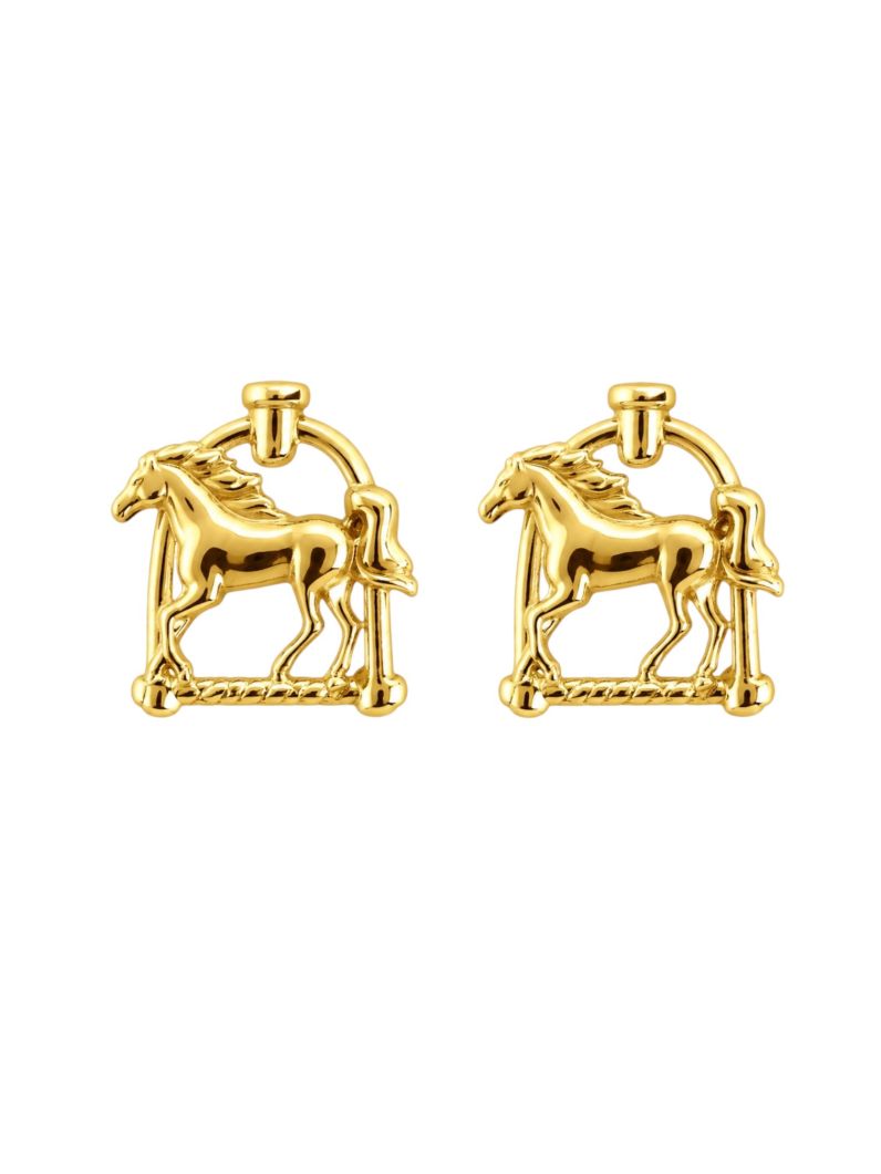 Brinco Folheado a Ouro 18k Design Country