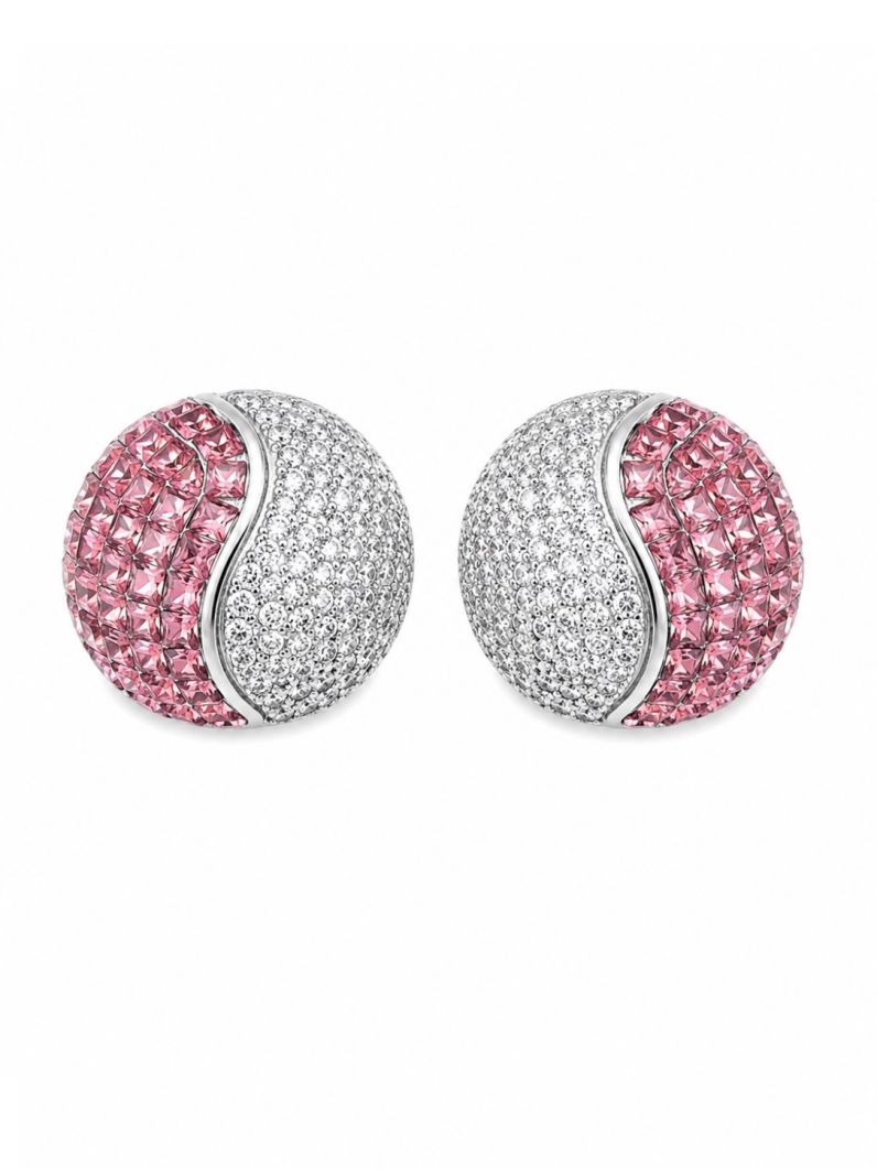 Brinco Folheado a Ouro 18k e Prata Design Circulo Cravejado