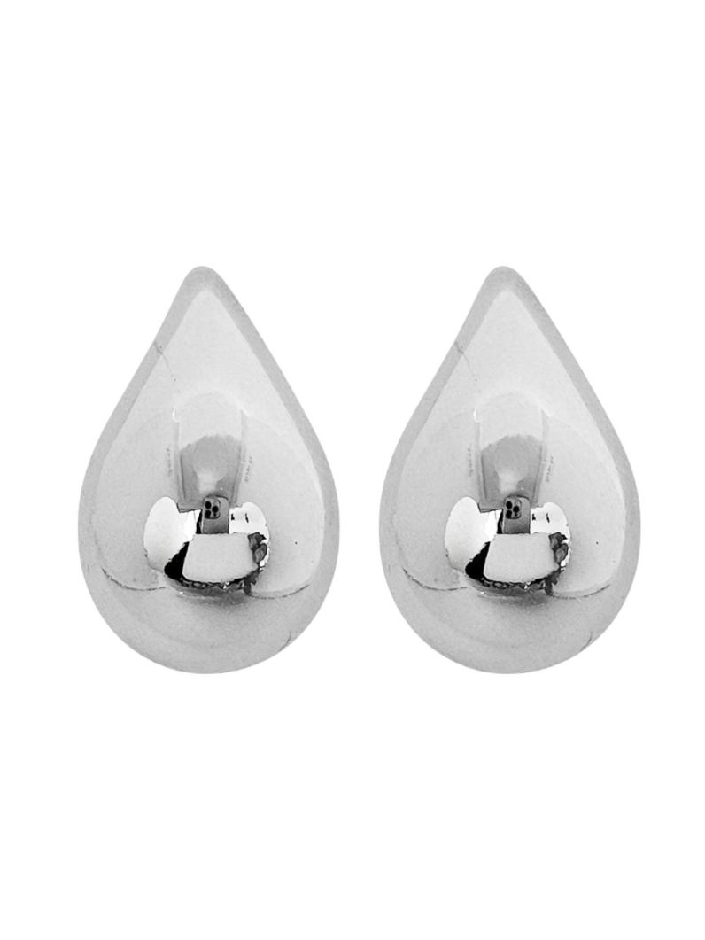 Brinco Folheado a Ouro 18k e Prata Gota M