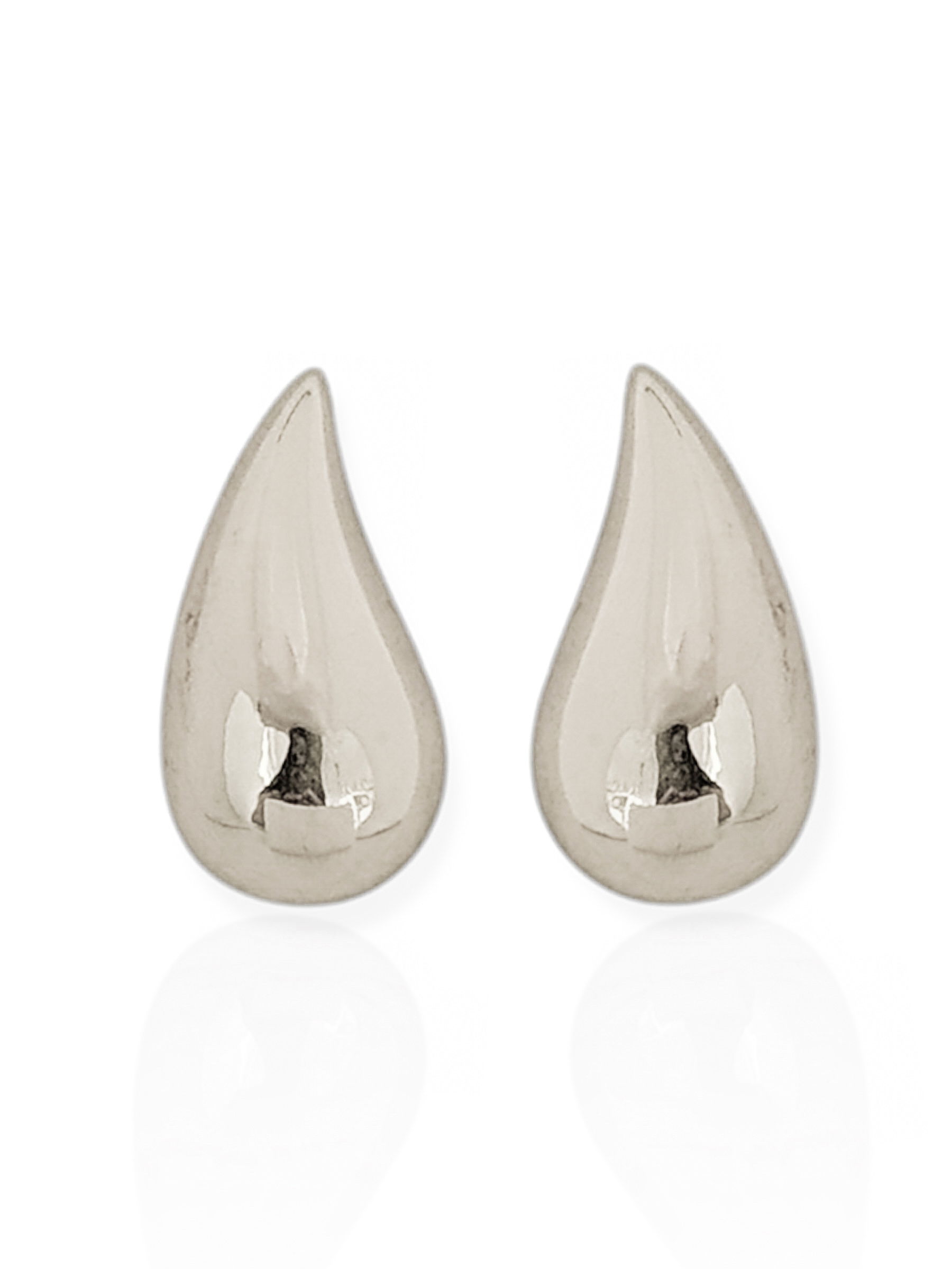 Brinco Folheado a Ouro 18K e Prata Gota Max